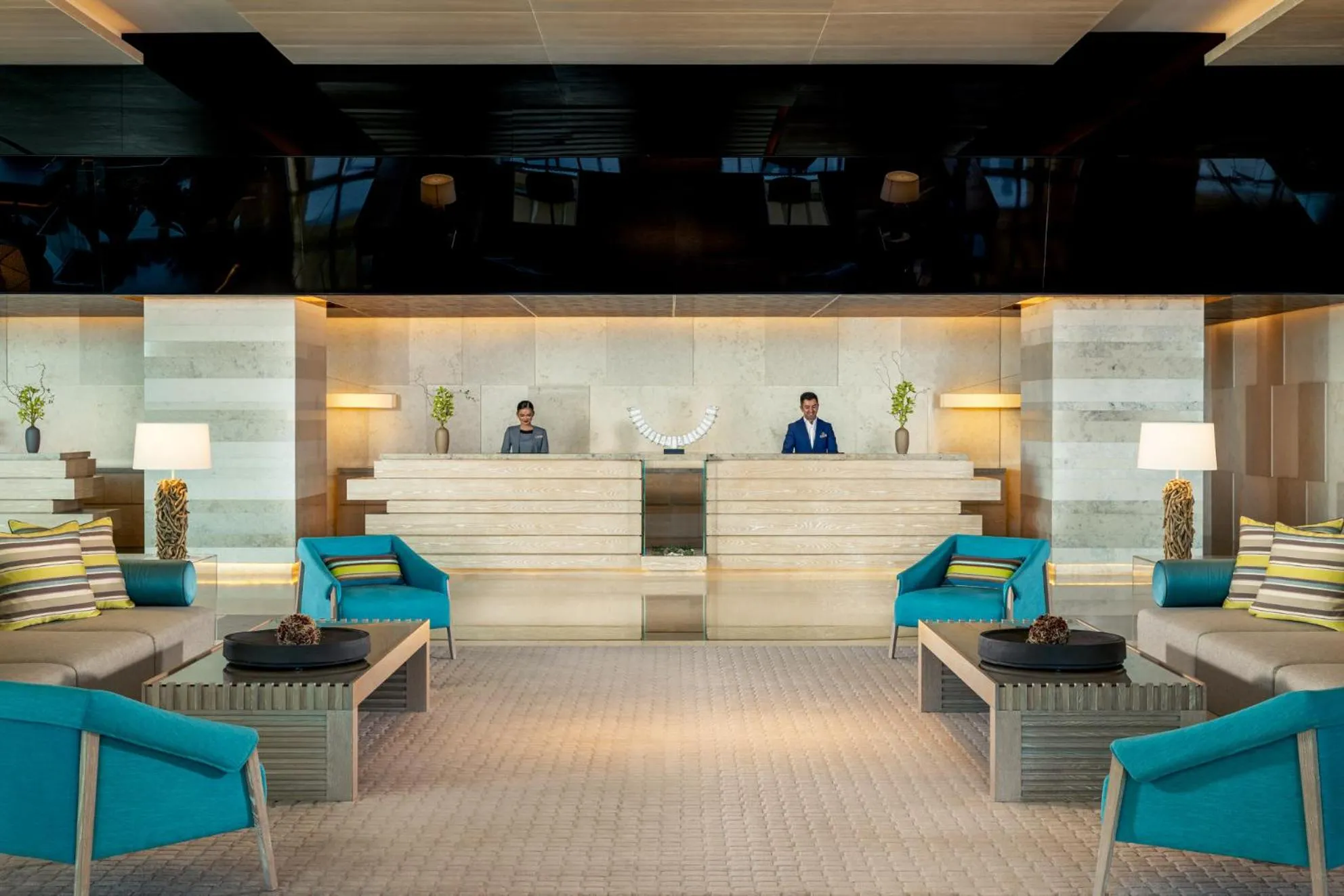 Lobby or reception in Saadiyat Rotana Resort and Villas