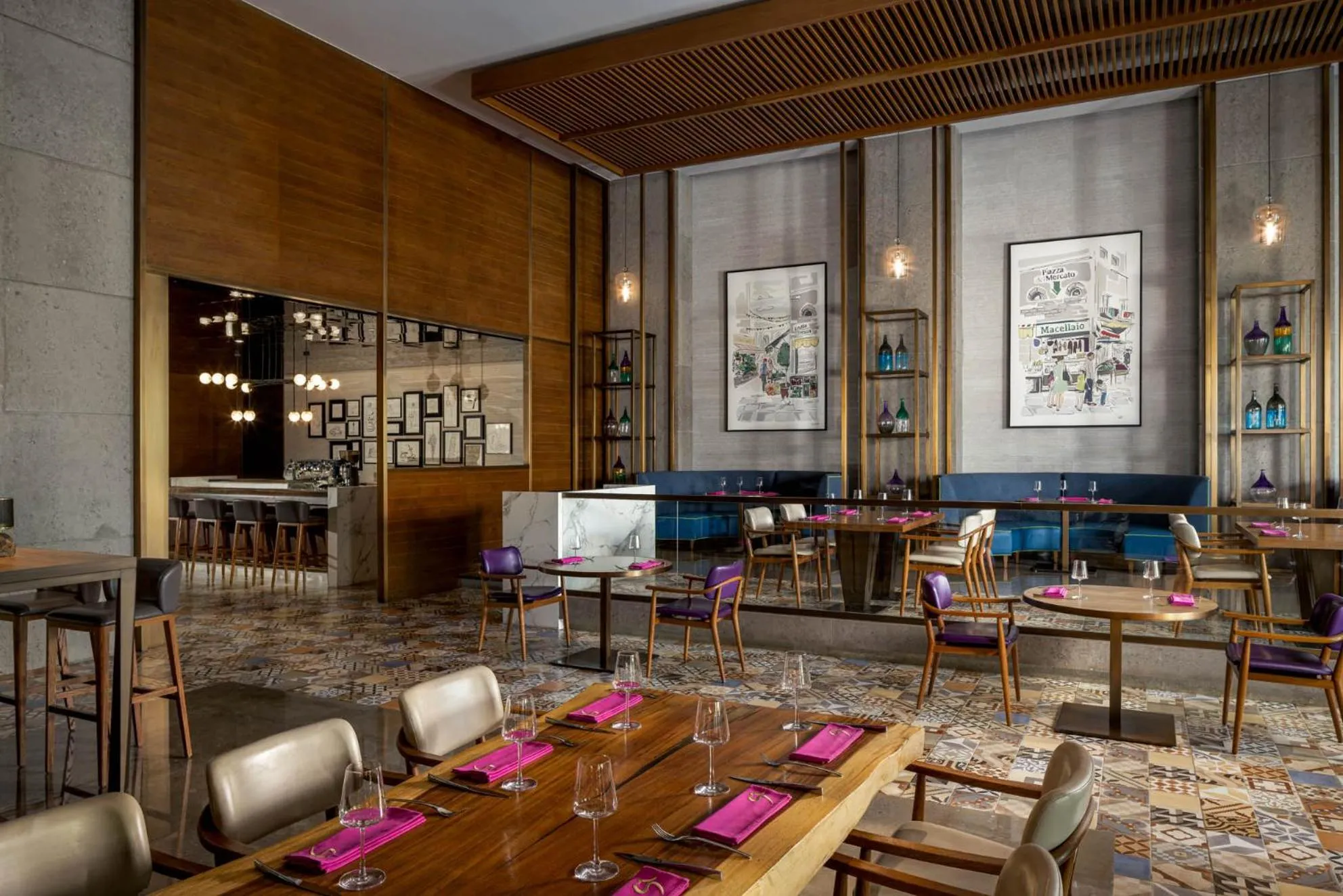 Restaurant/places to eat in Saadiyat Rotana Resort and Villas