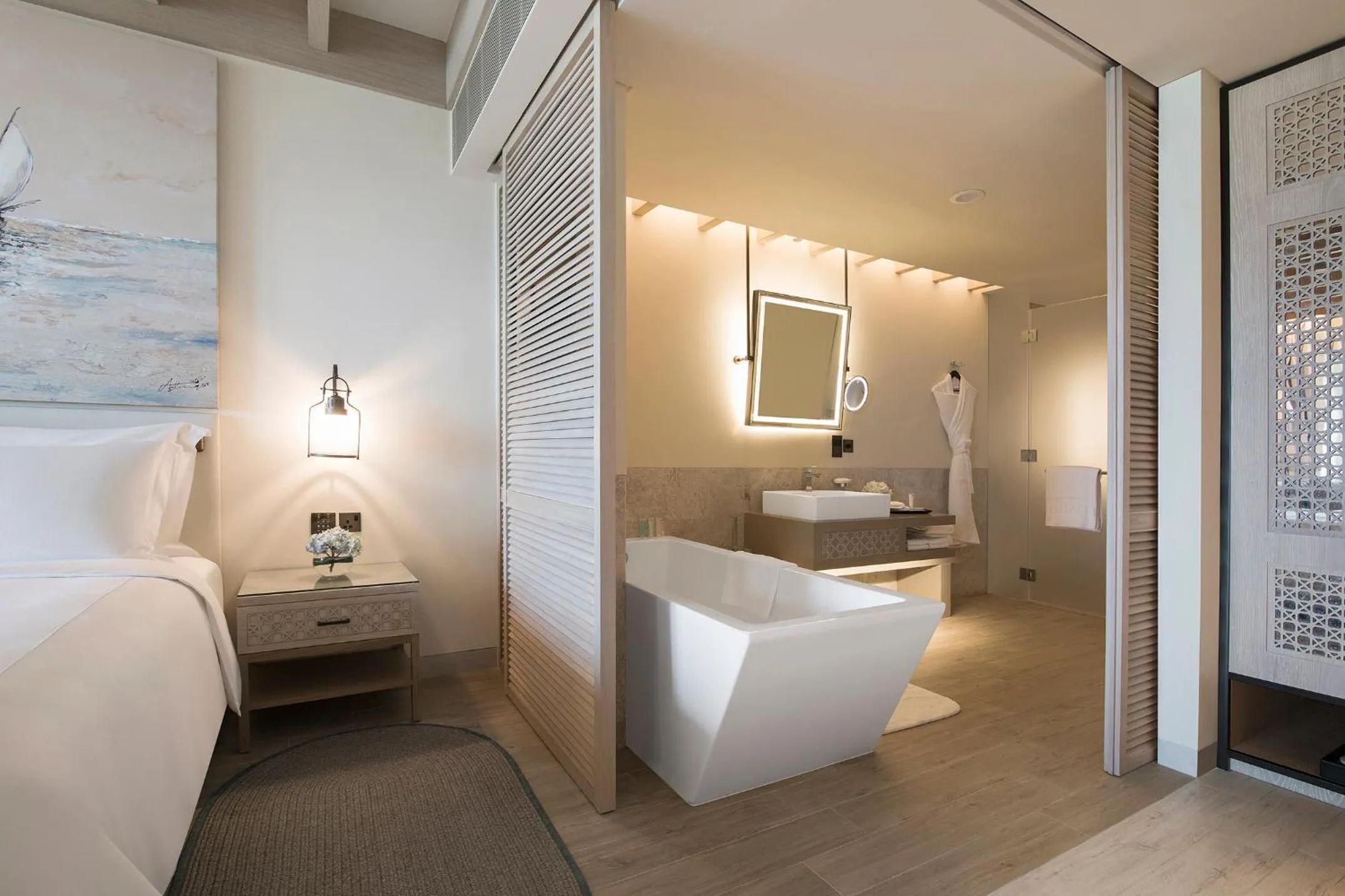 Family Connected Rooms - King and Twin Beds in Saadiyat Rotana Resort and Villas