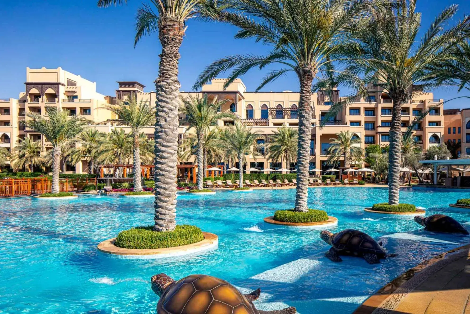 Swimming pool in Saadiyat Rotana Resort and Villas Swimming pool in Saadiyat Rotana Resort and Villas