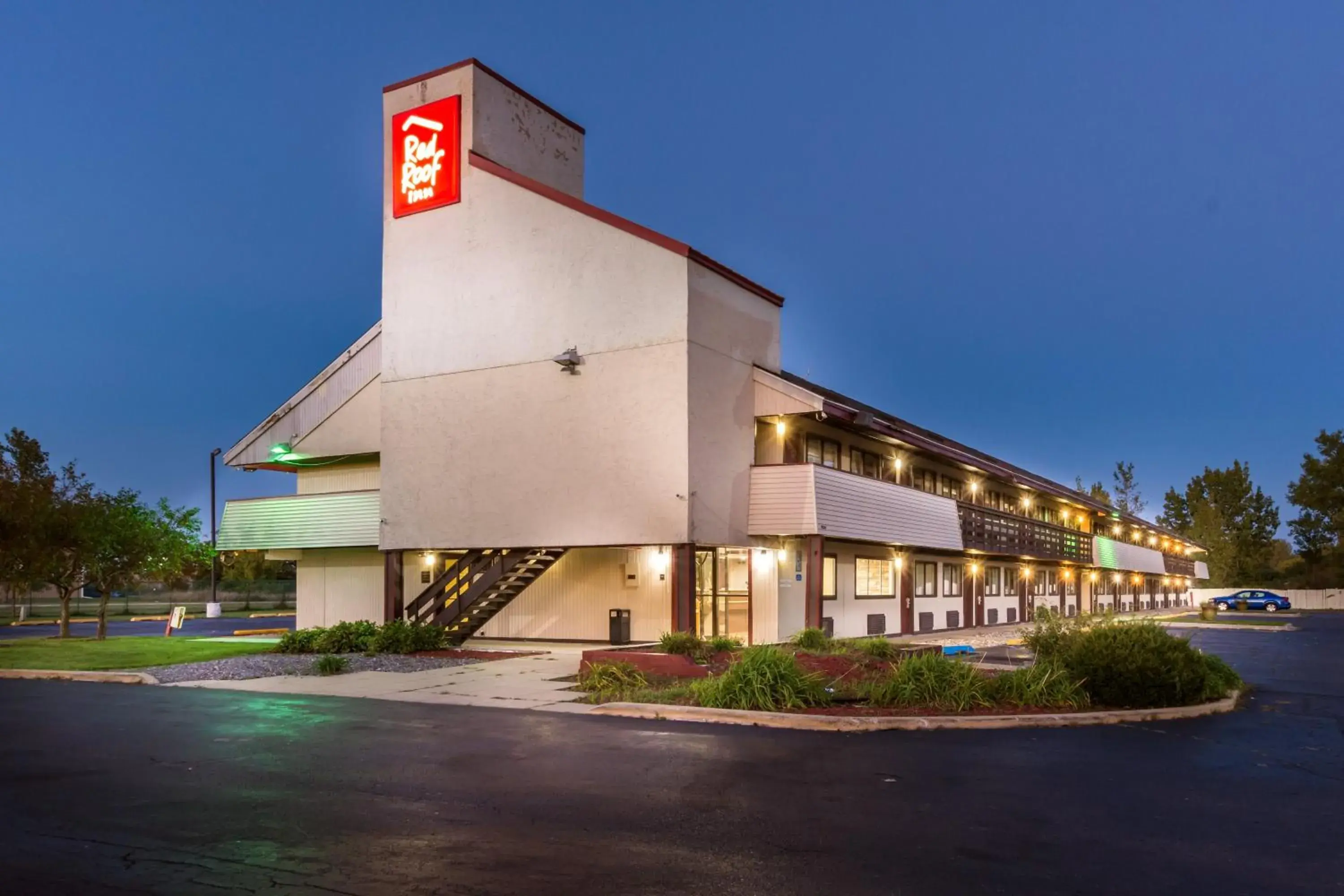 Property building in Red Roof Inn Saginaw – Frankenmuth Property building in Red Roof Inn Saginaw – Frankenmuth