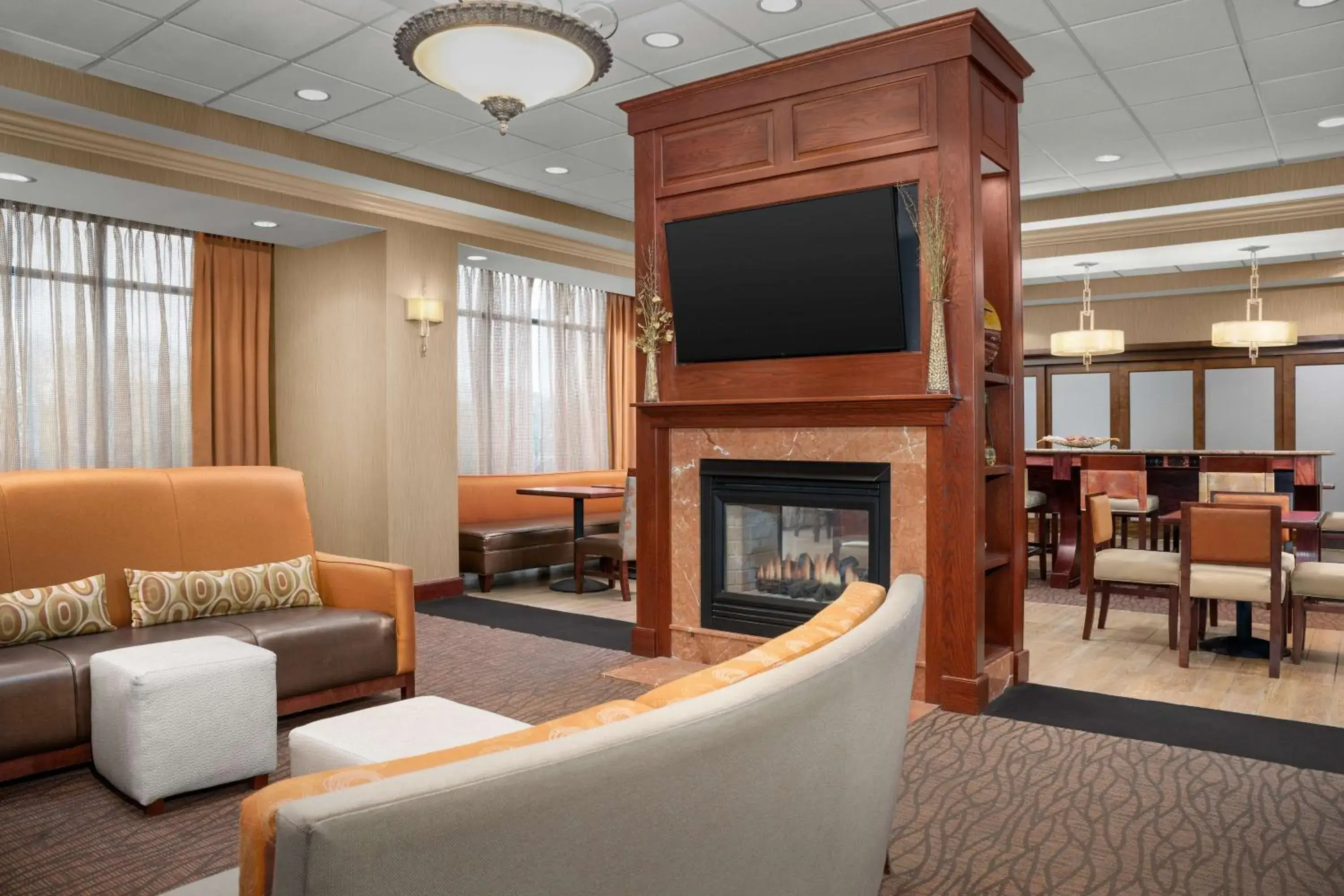 Lobby or reception in Hampton Inn Easton Lobby or reception in Hampton Inn Easton