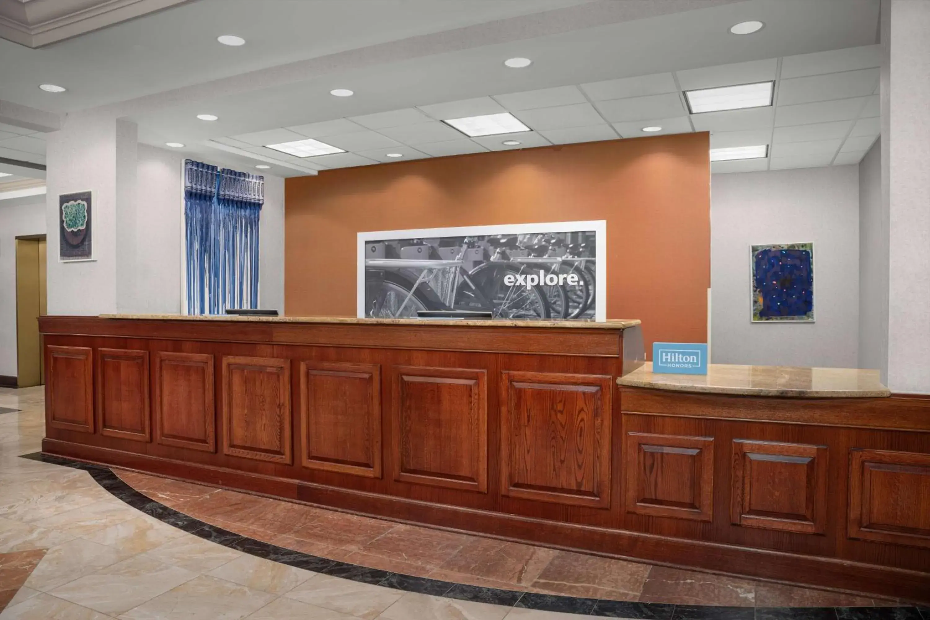 Lobby or reception in Hampton Inn Easton Lobby or reception in Hampton Inn Easton