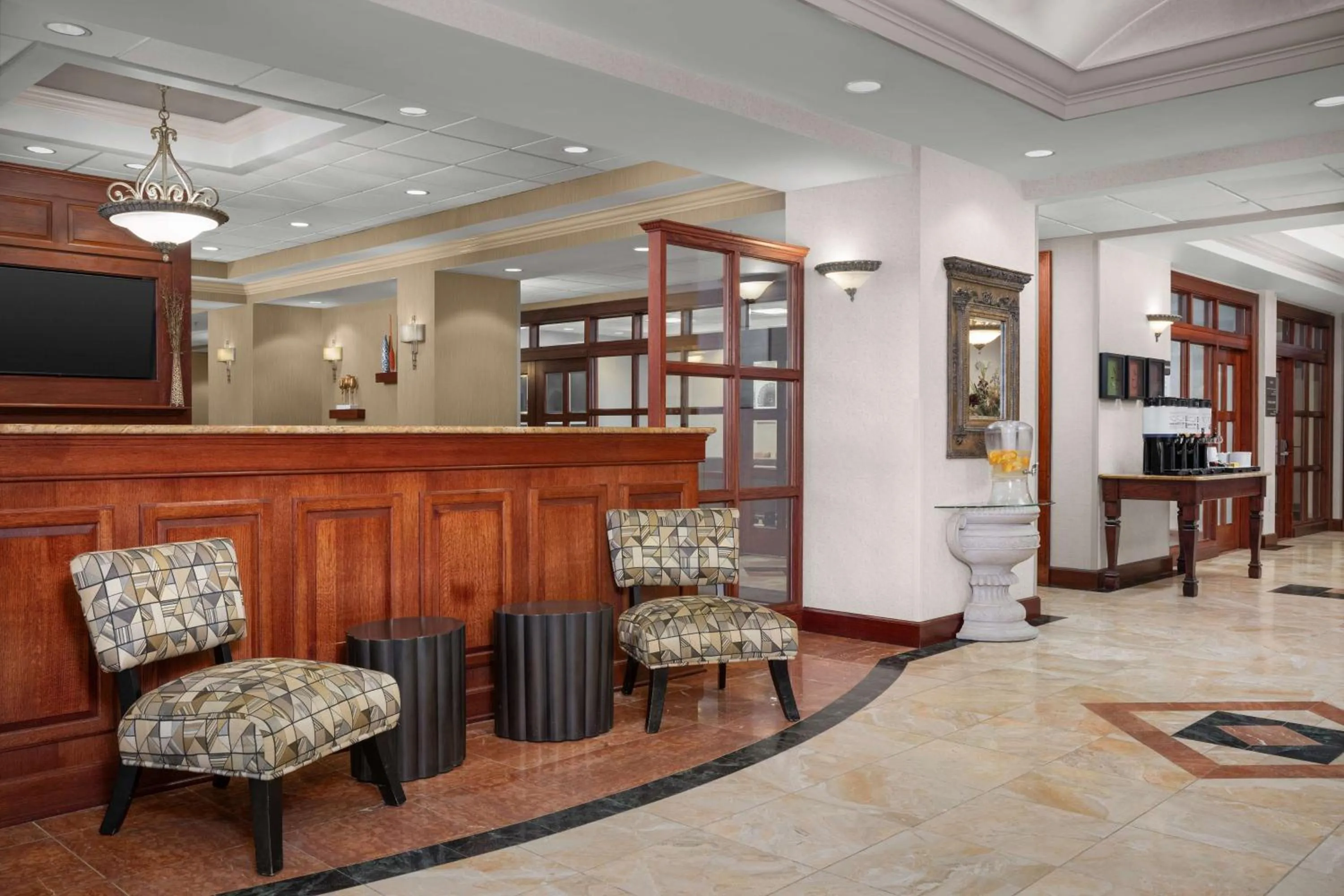 Lobby or reception in Hampton Inn Easton