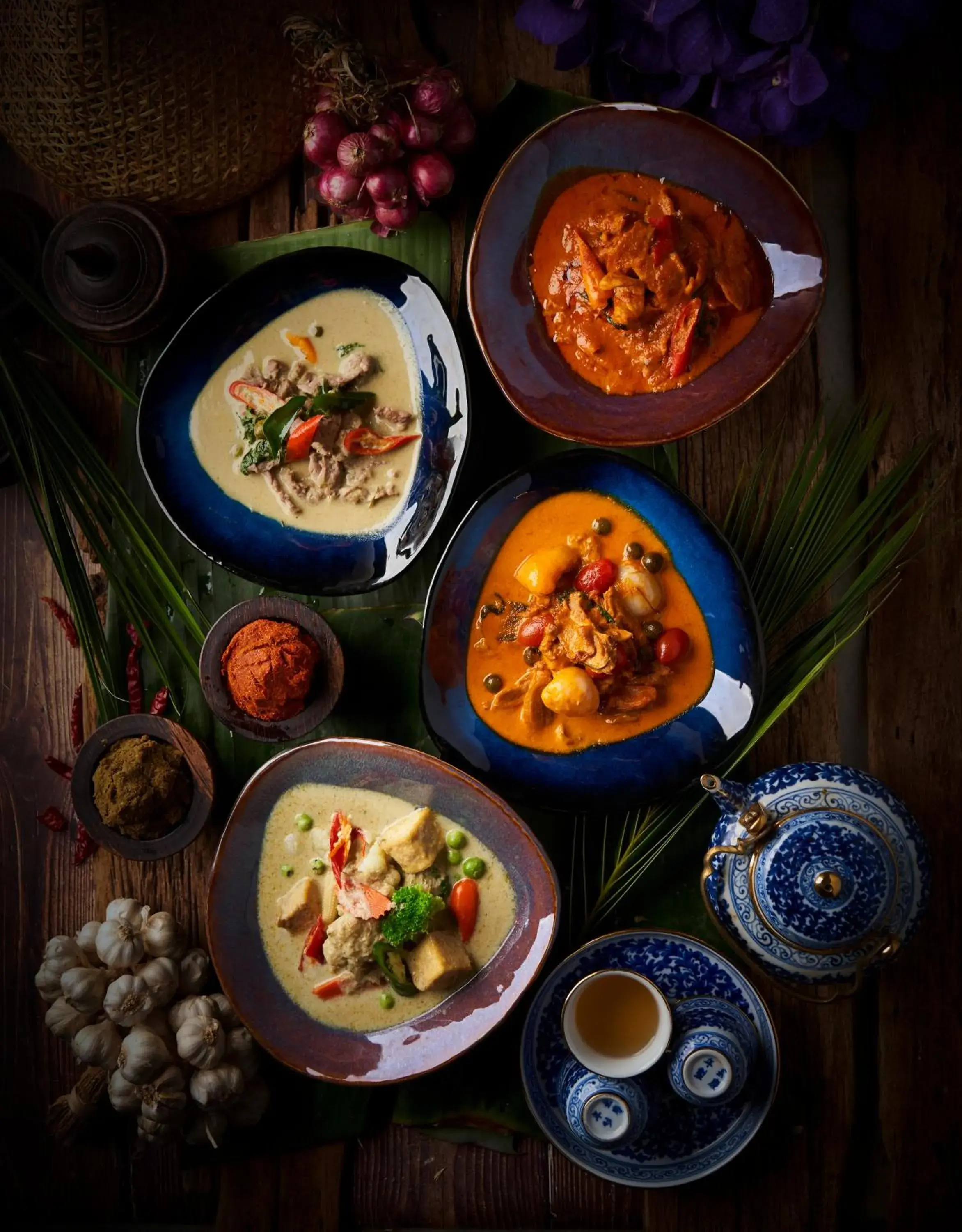 Food close-up in Anantara Siam Bangkok Hotel Food close-up in Anantara Siam Bangkok Hotel