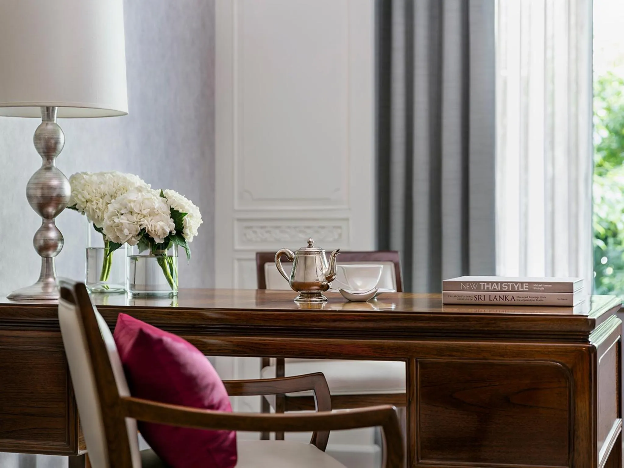 Staff in Anantara Siam Bangkok Hotel