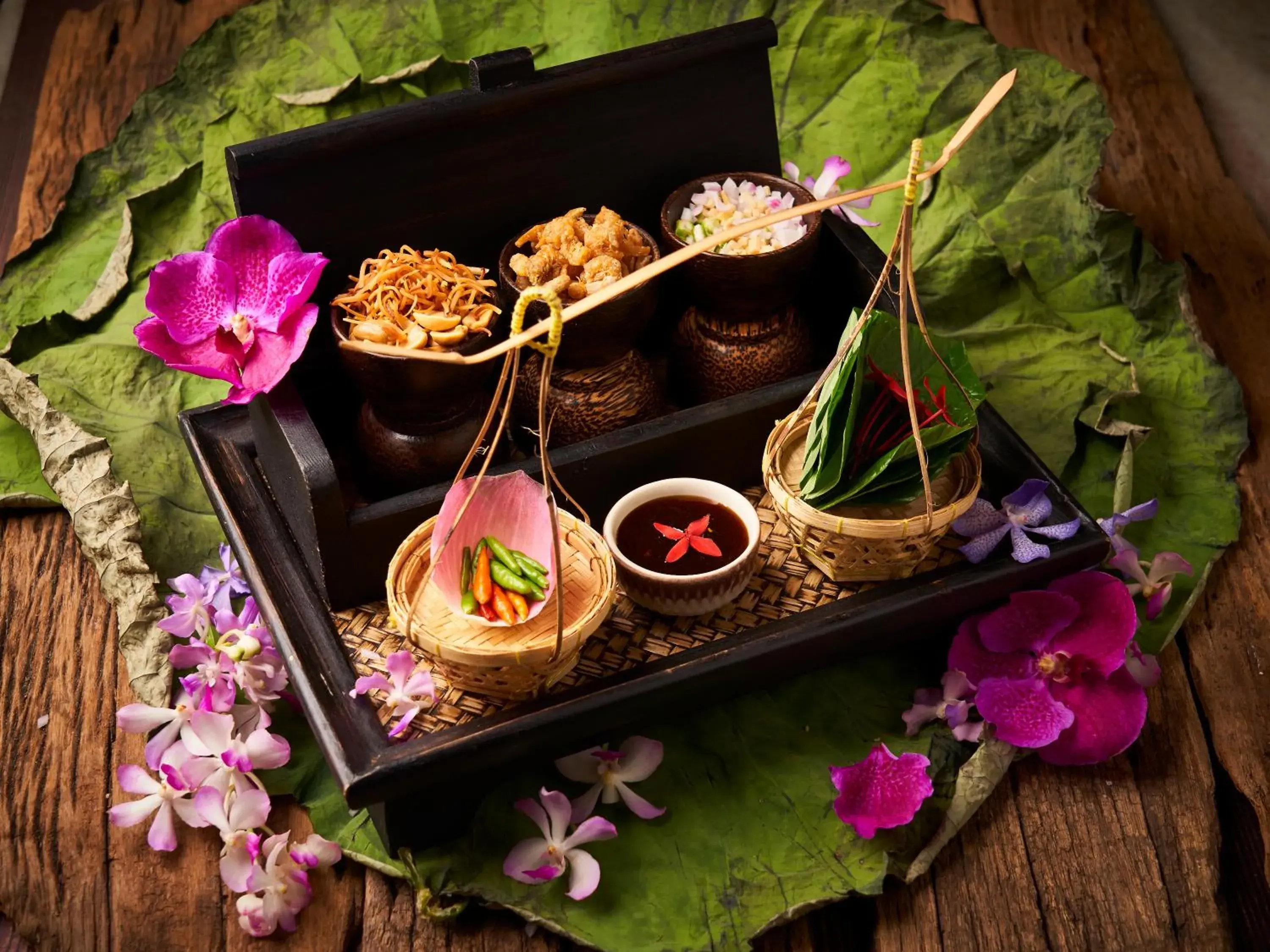 Food close-up in Anantara Siam Bangkok Hotel Food close-up in Anantara Siam Bangkok Hotel