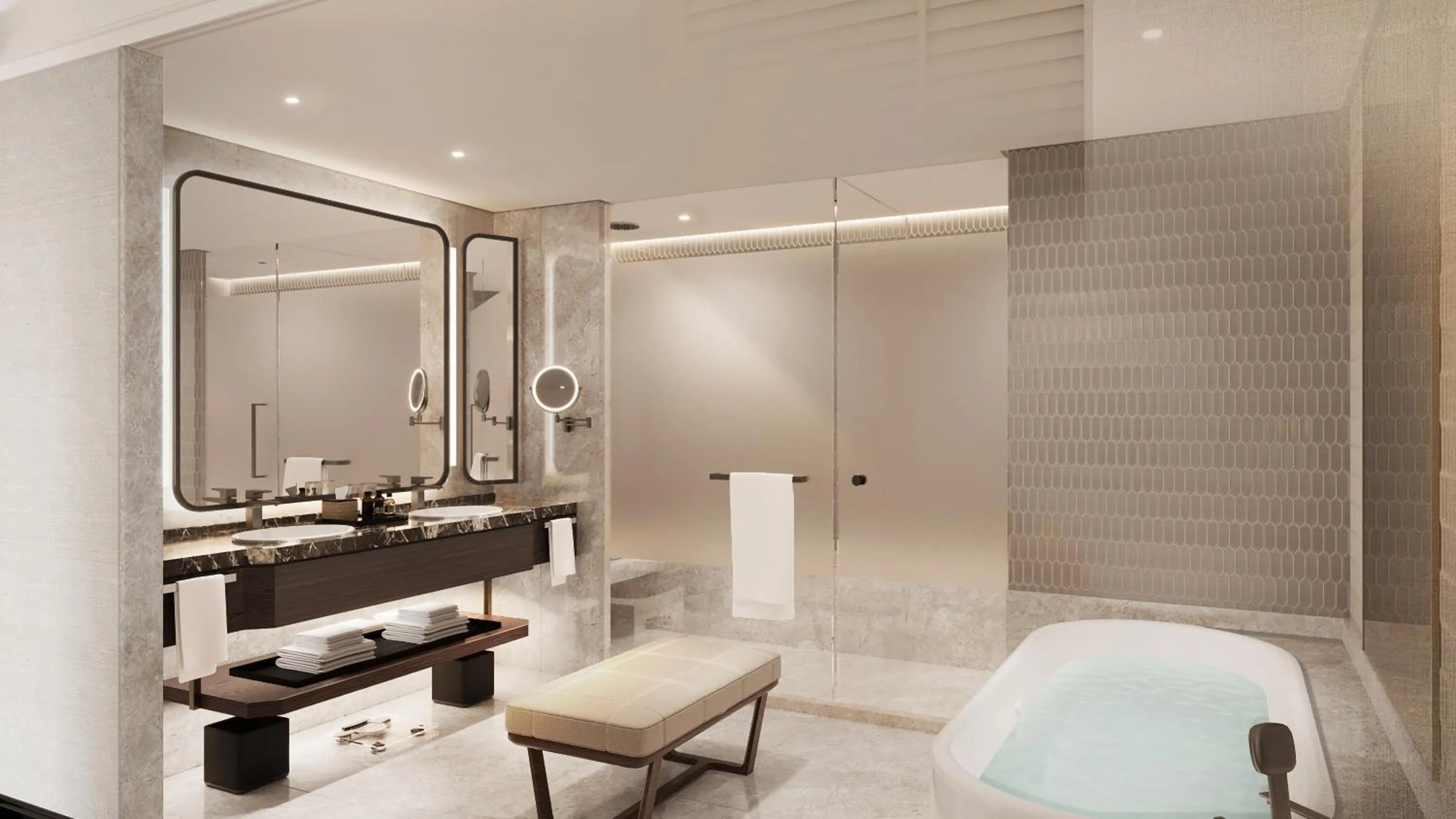 Bathroom in Anantara Siam Bangkok Hotel