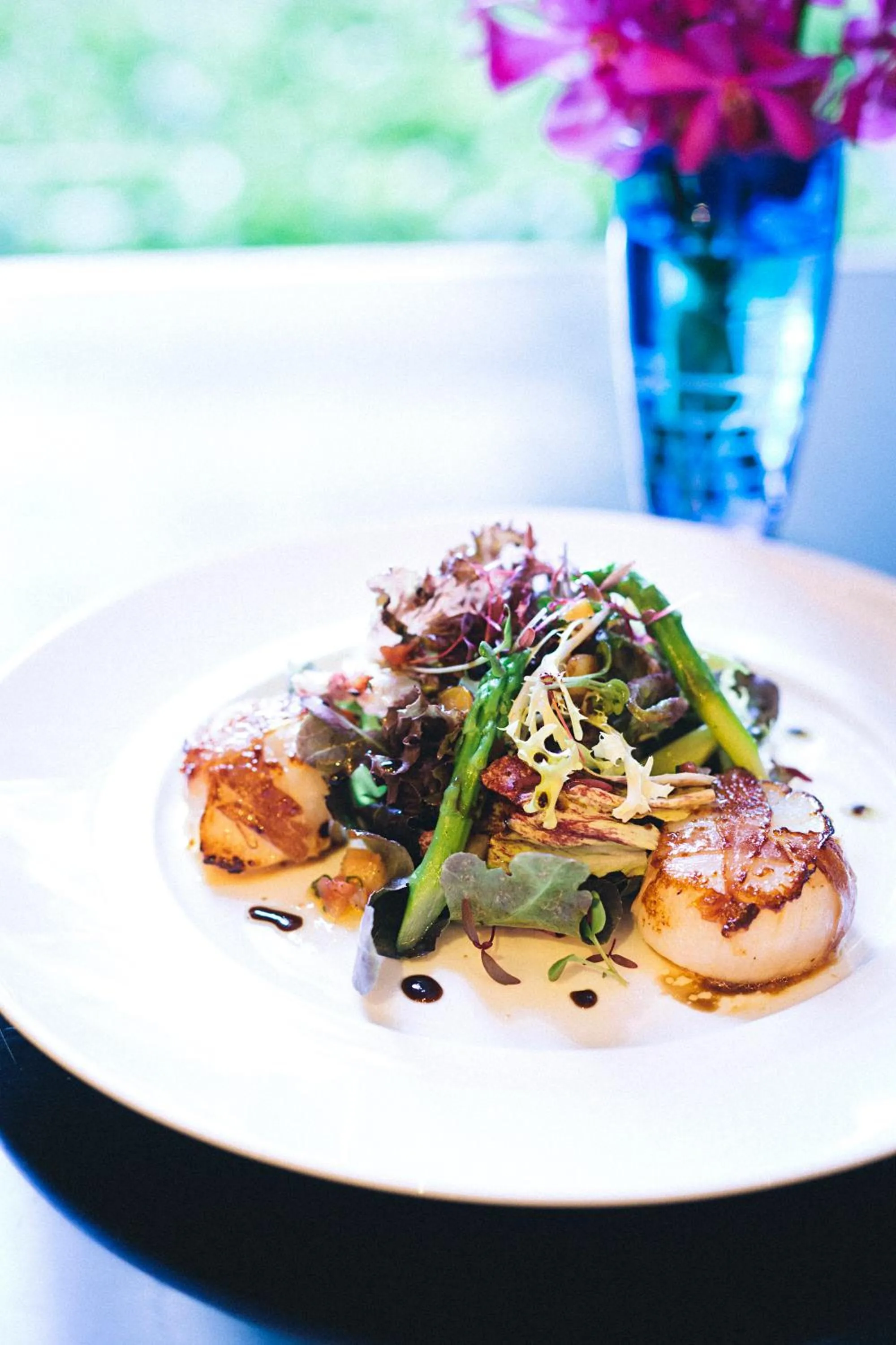 Food close-up in Anantara Siam Bangkok Hotel