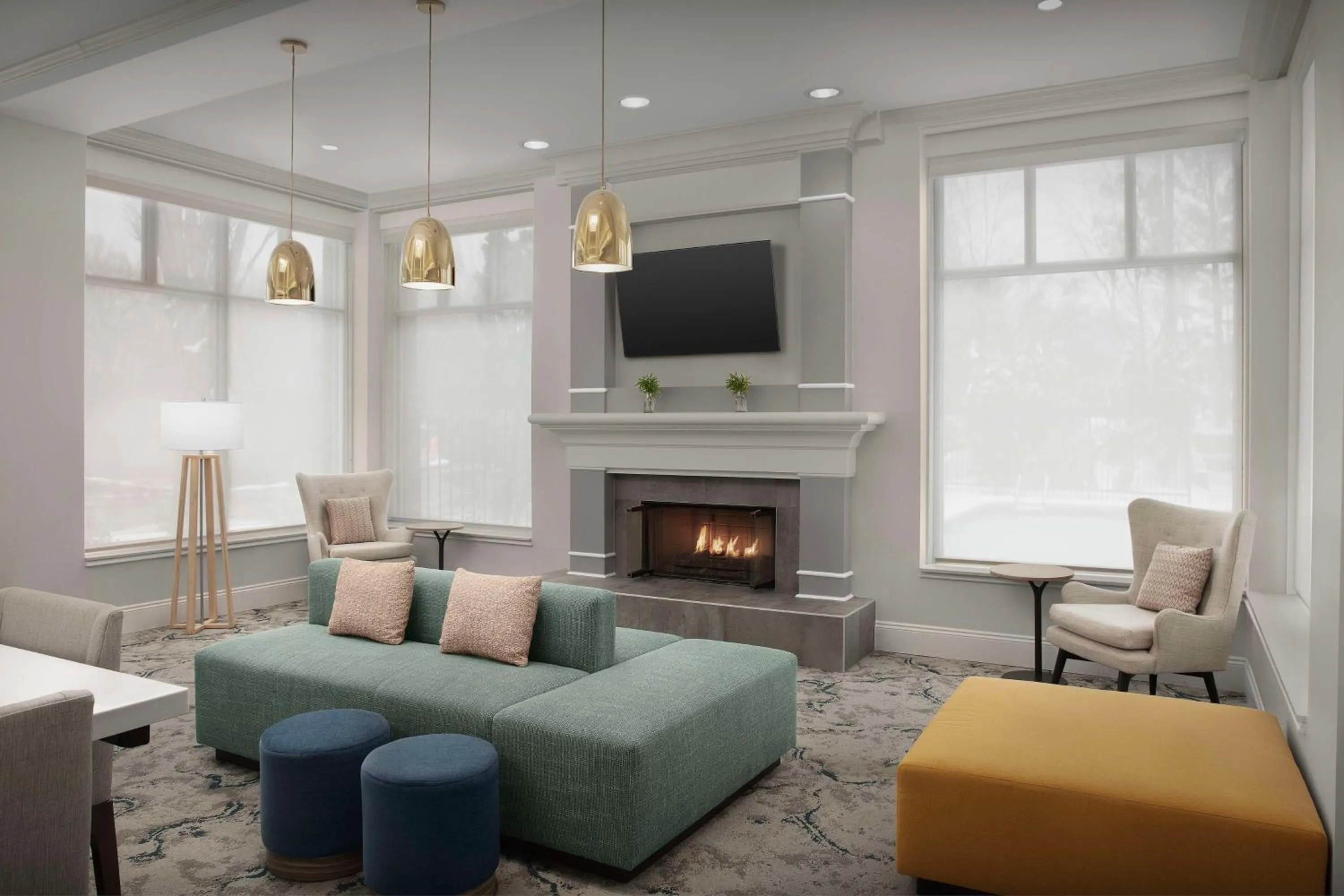 Lobby or reception in Hilton Garden Inn Atlanta North/Johns Creek