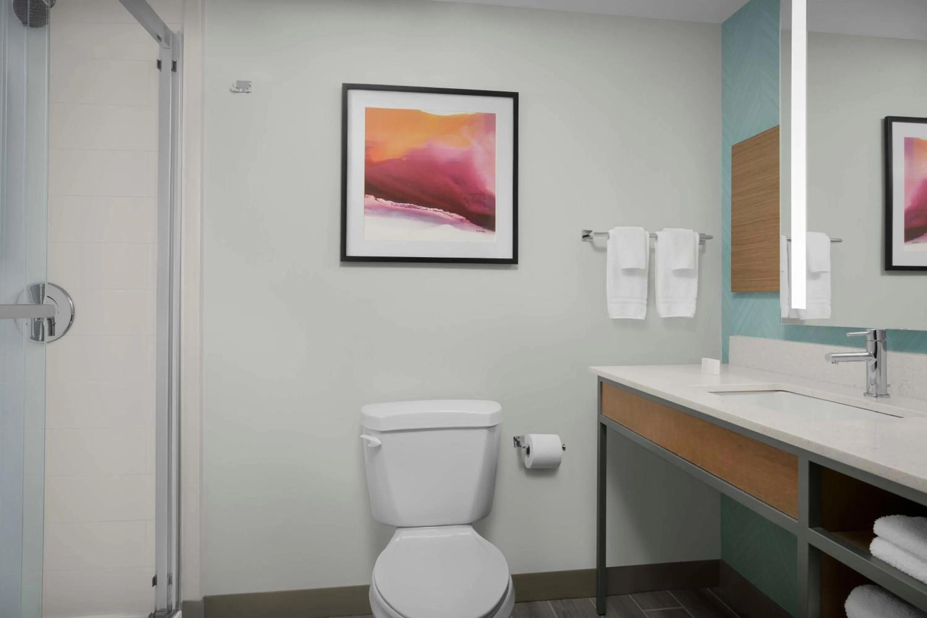 Bathroom in Hilton Garden Inn Atlanta North/Johns Creek