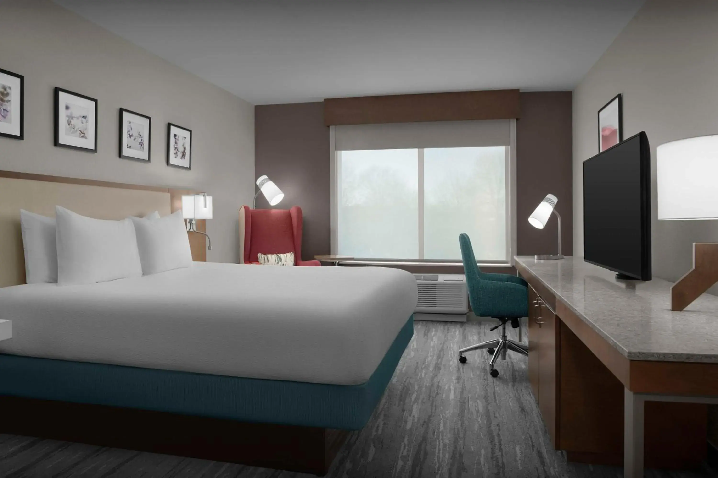 Bed in Hilton Garden Inn Atlanta North/Johns Creek Bed in Hilton Garden Inn Atlanta North/Johns Creek
