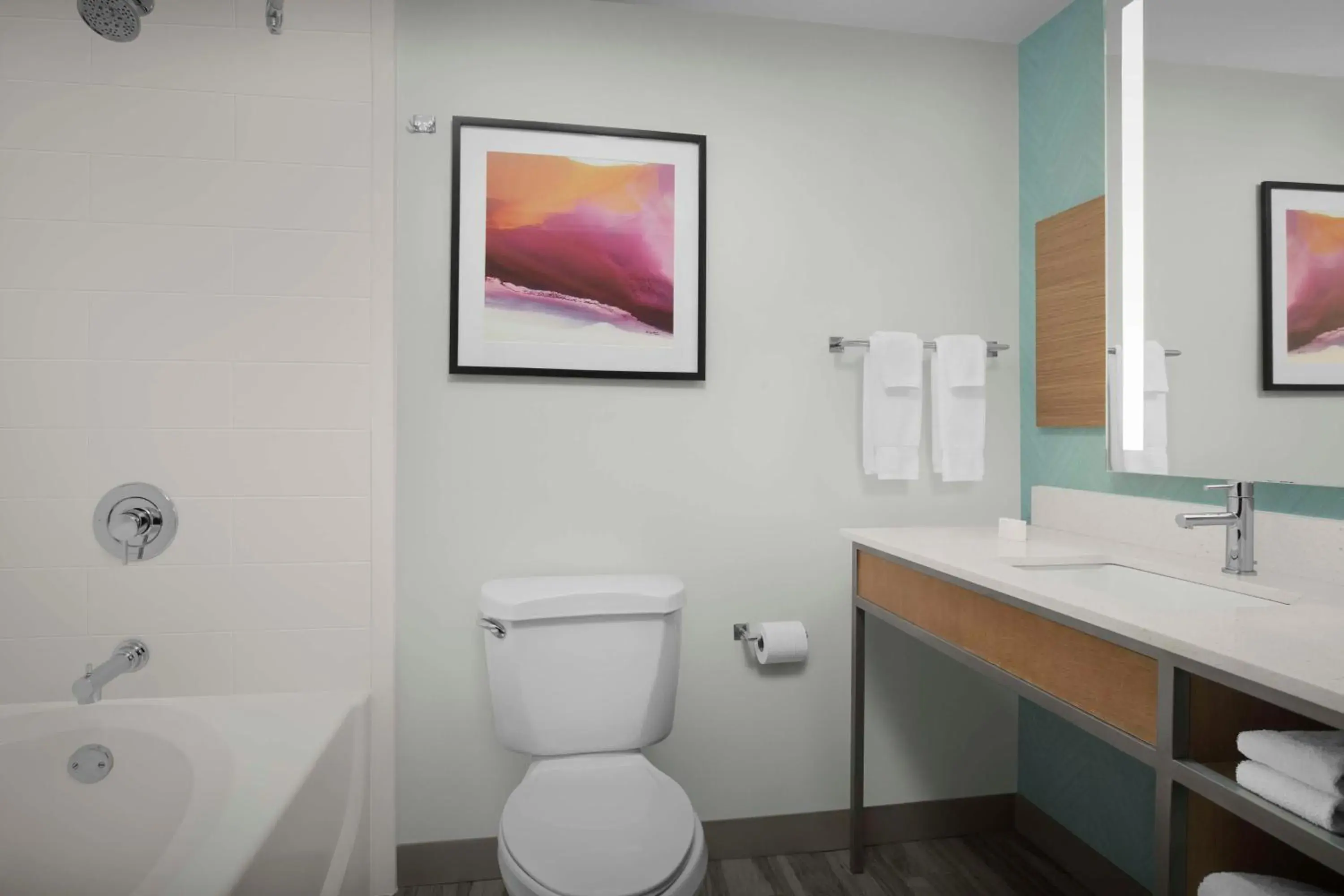 Bathroom in Hilton Garden Inn Atlanta North/Johns Creek Bathroom in Hilton Garden Inn Atlanta North/Johns Creek