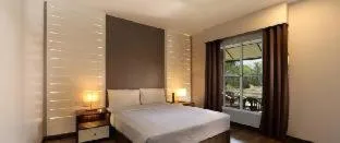 Bed in Perhentian Island Resort