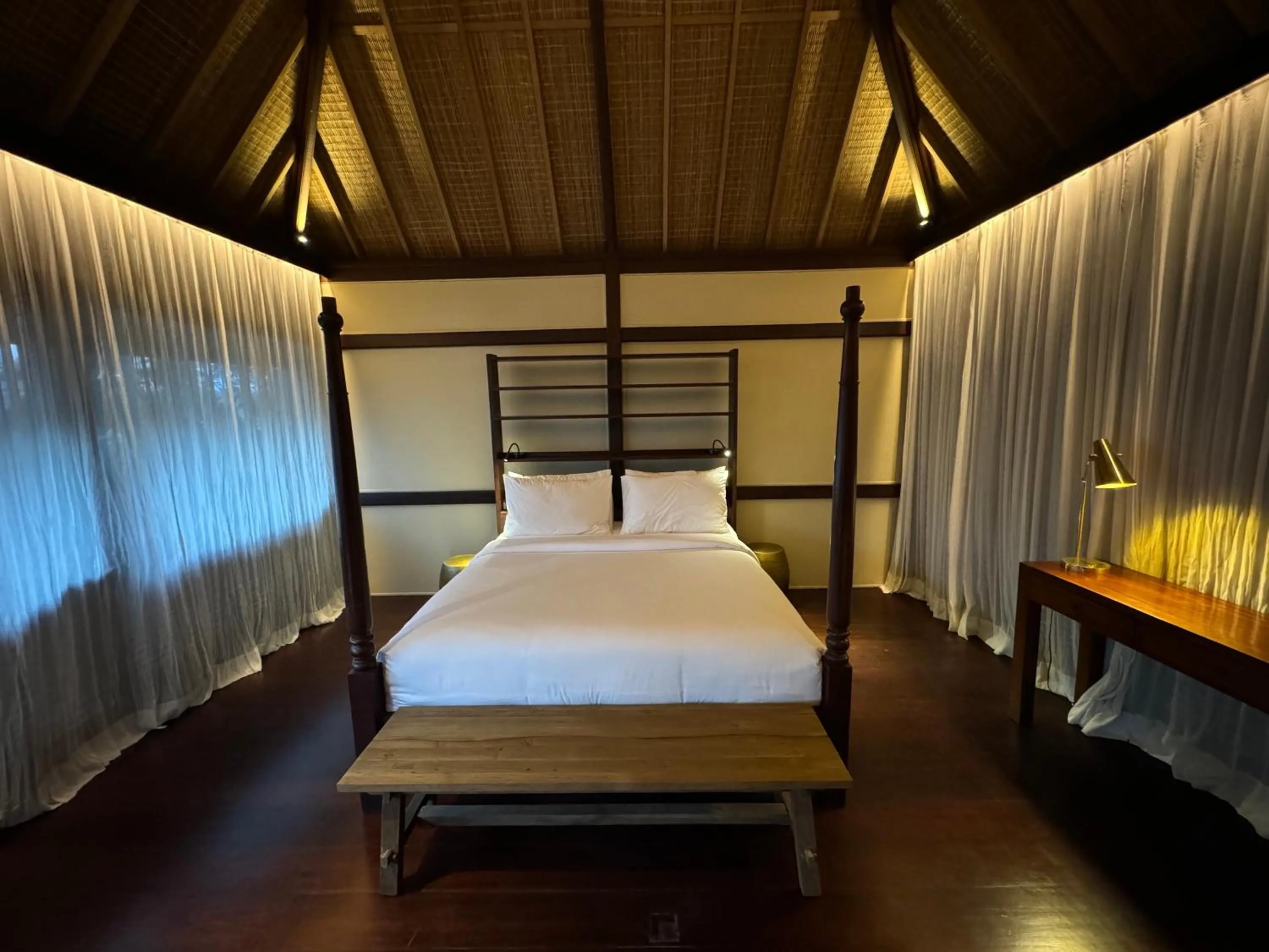 Bed in Villa Pantulan Bali