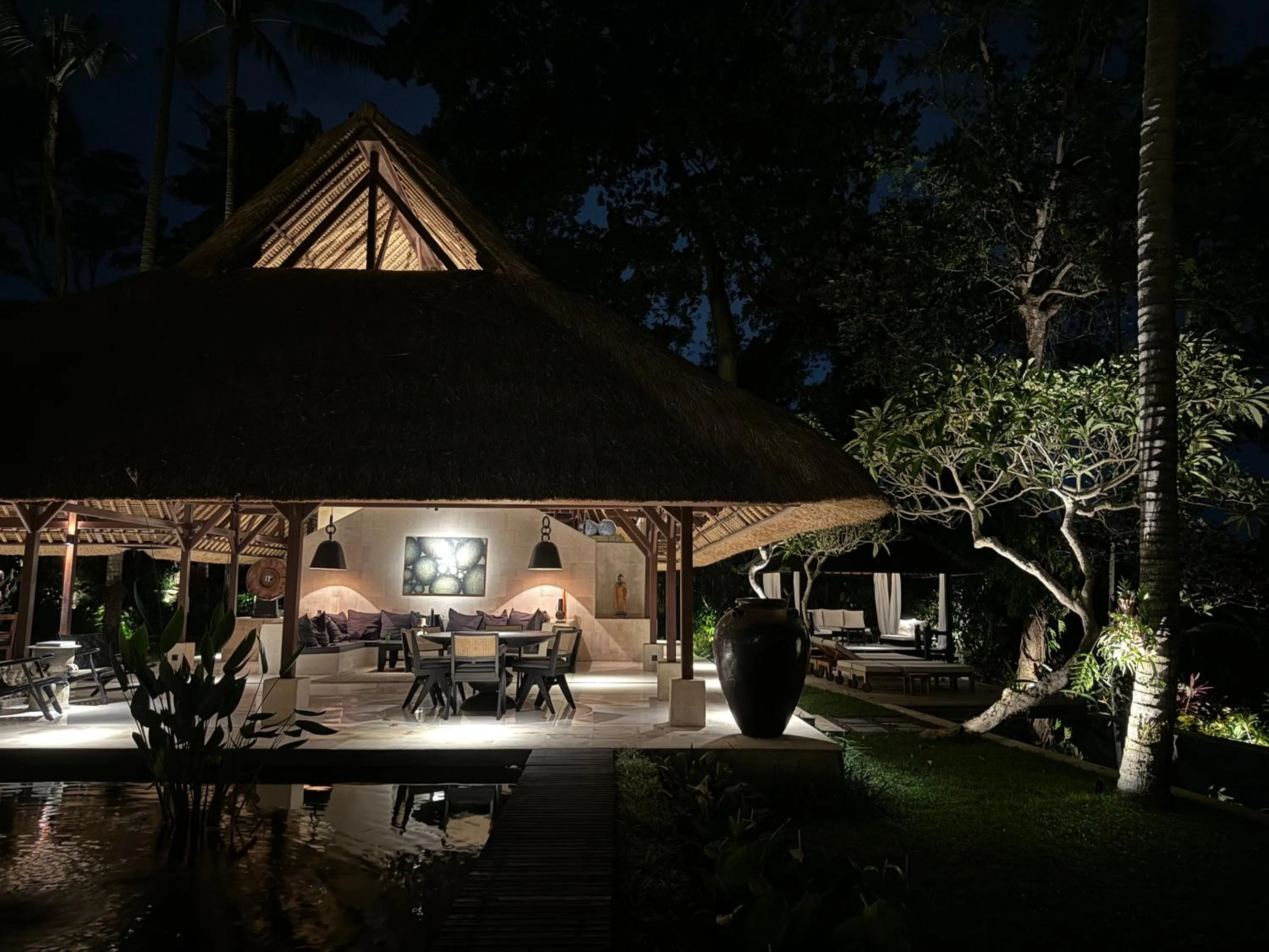 Seating area in Villa Pantulan Bali