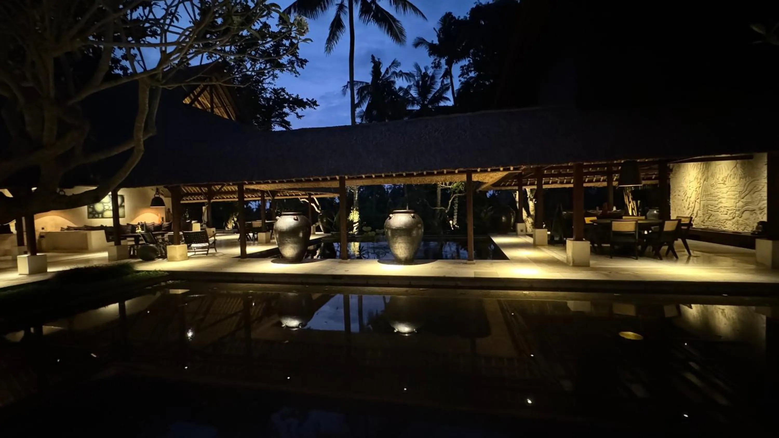 Seating area in Villa Pantulan Bali