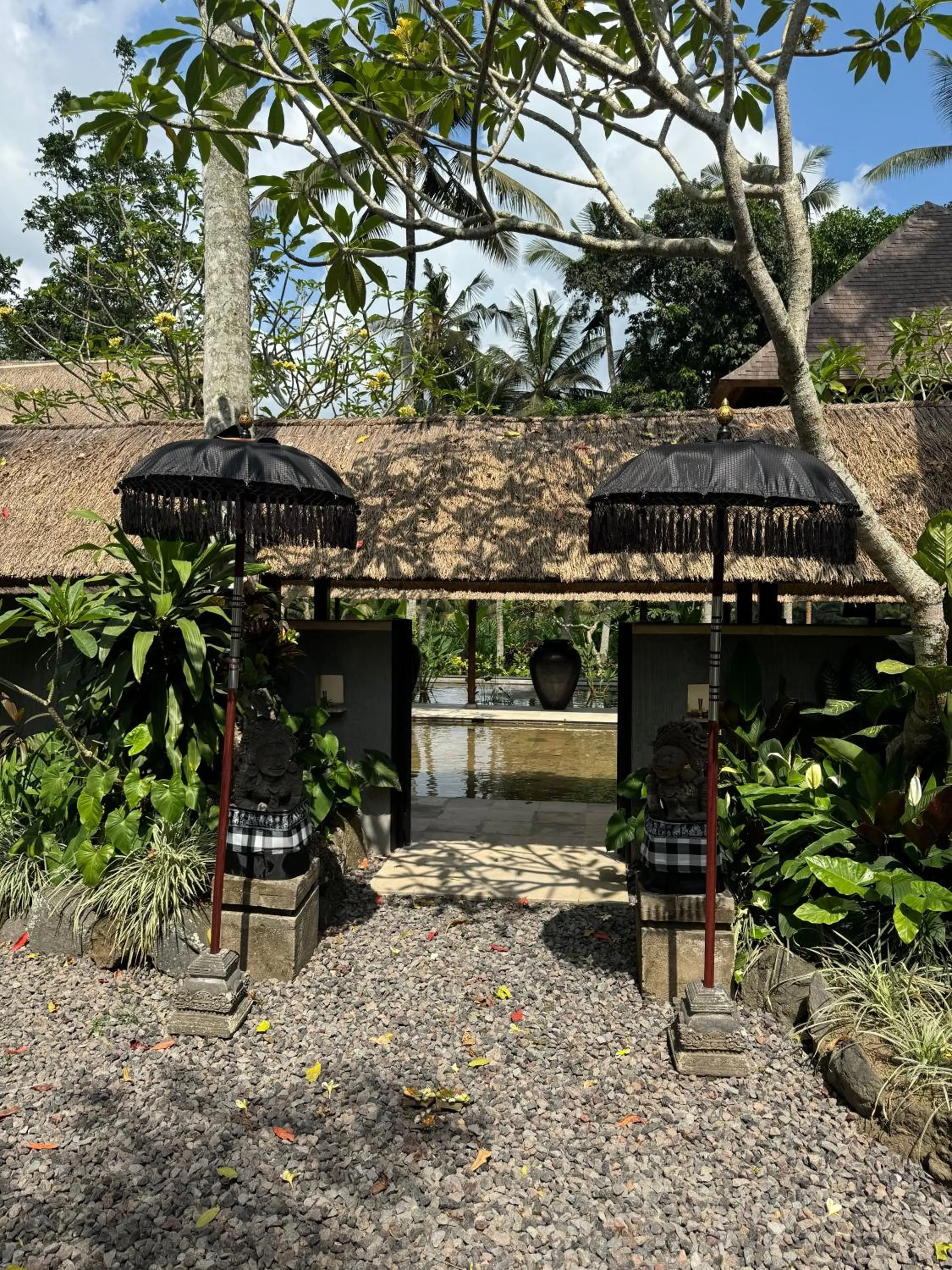 Facade/entrance in Villa Pantulan Bali