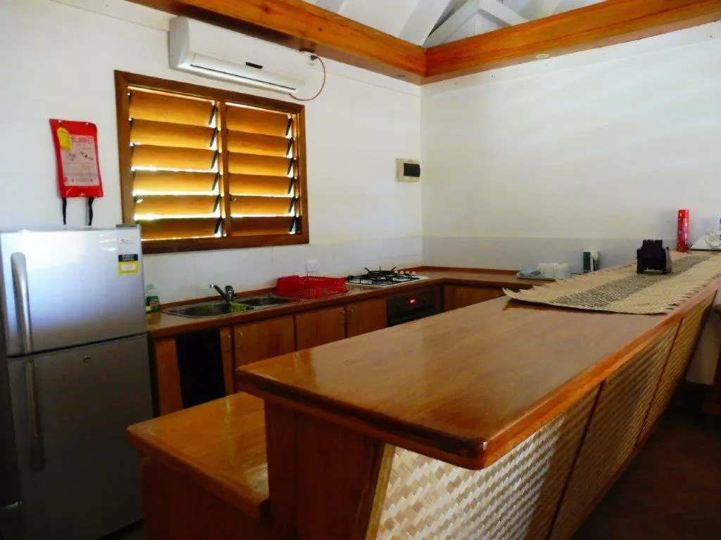 Kitchen or kitchenette in Daku Resort