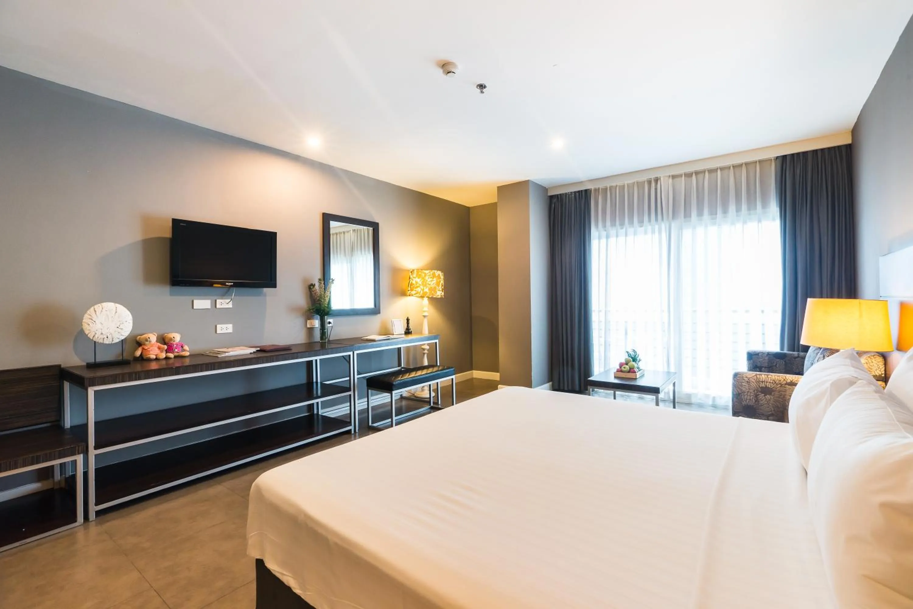 Bedroom, Bed in Sea Me Spring Hotel