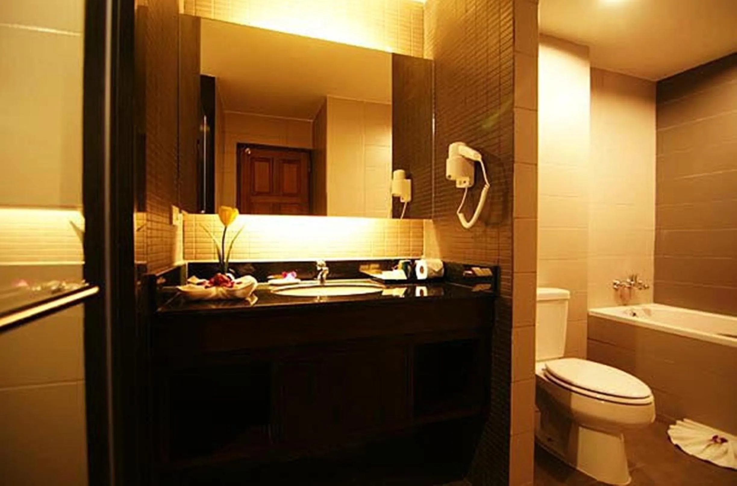 Toilet in Sea Me Spring Hotel