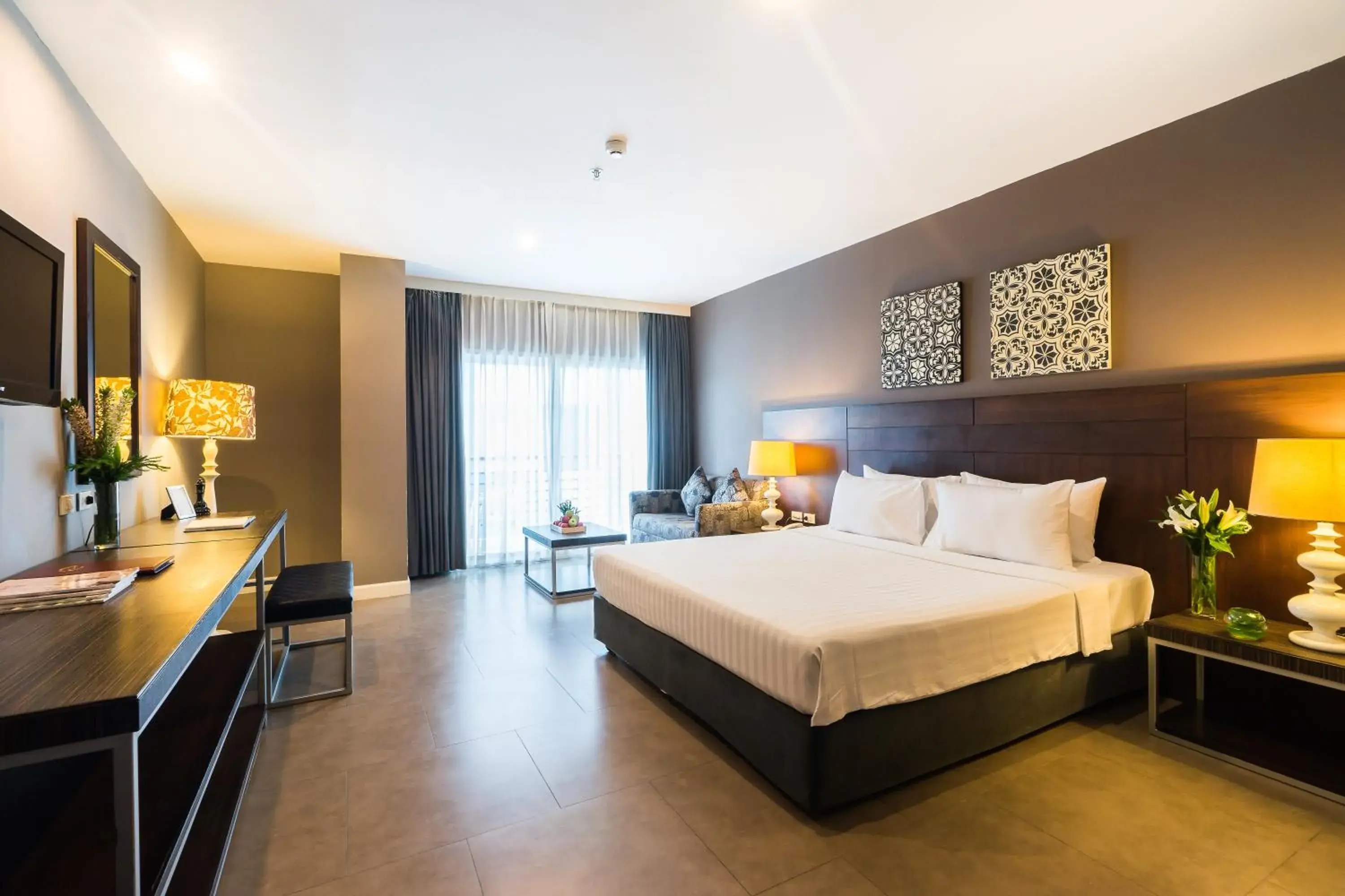 Bedroom, Bed in Sea Me Spring Hotel Bedroom, Bed in Sea Me Spring Hotel