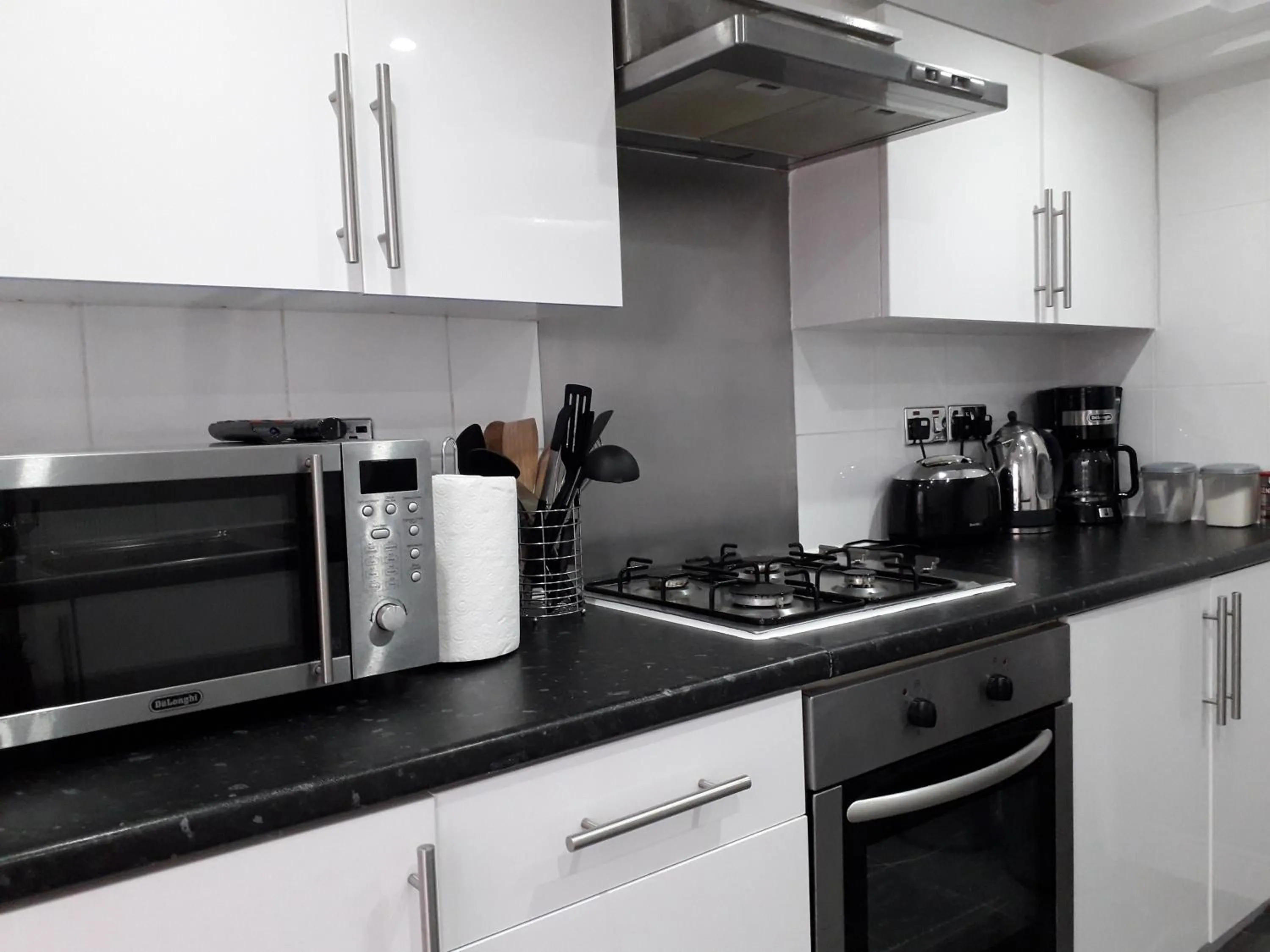 Coffee/tea facilities in Luxurious Apartment in Kensington & Chelsea