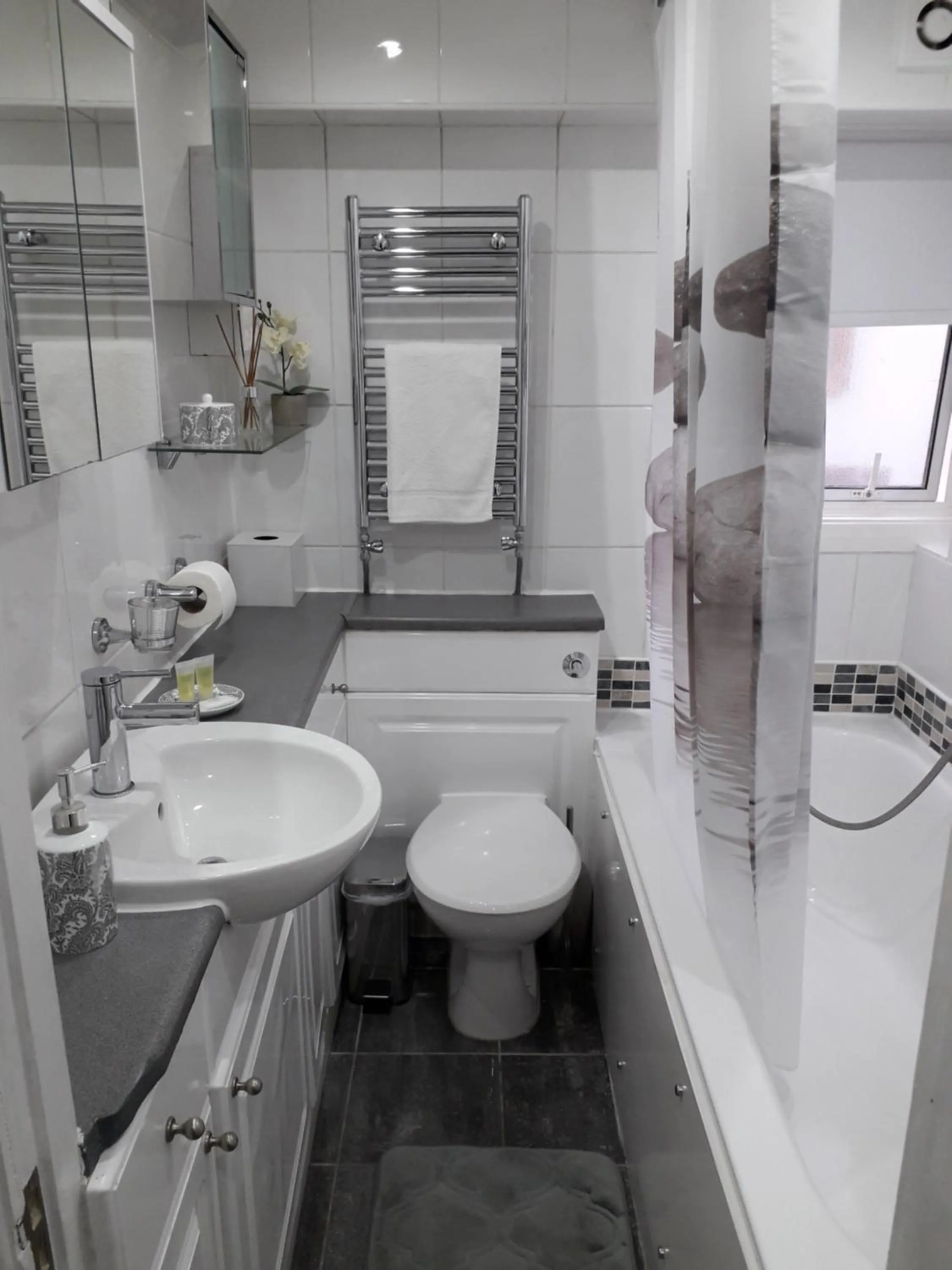 Shower in Luxurious Apartment in Kensington & Chelsea