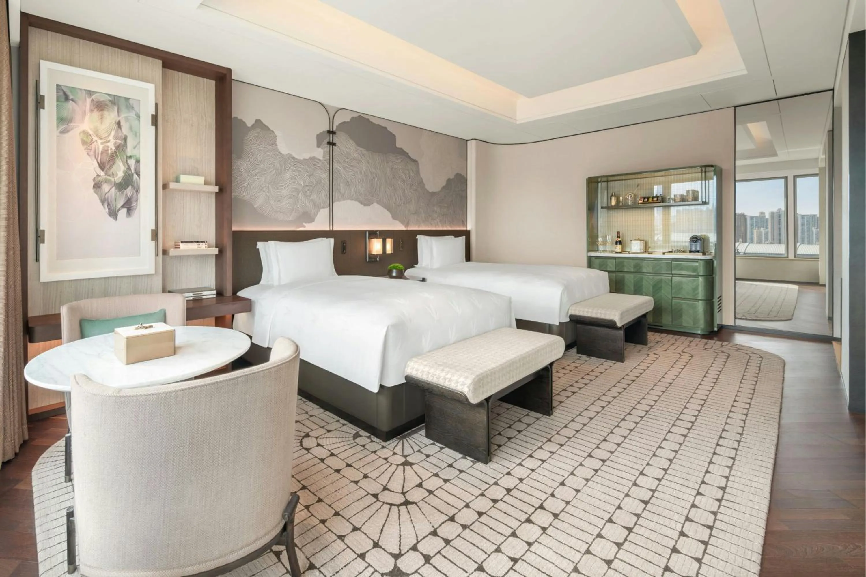 Photo of the whole room, Bed in The Ritz-Carlton, Shenzhen