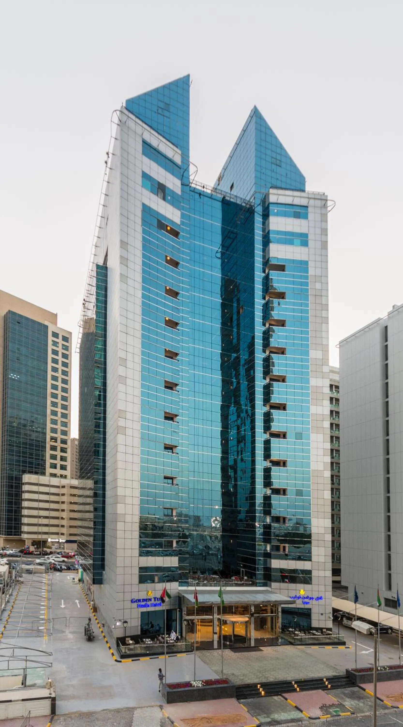 Property building in Golden Tulip Media Hotel