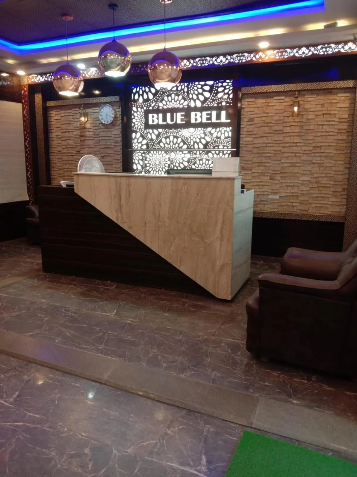 Lobby or reception in Hotel Blue Bell