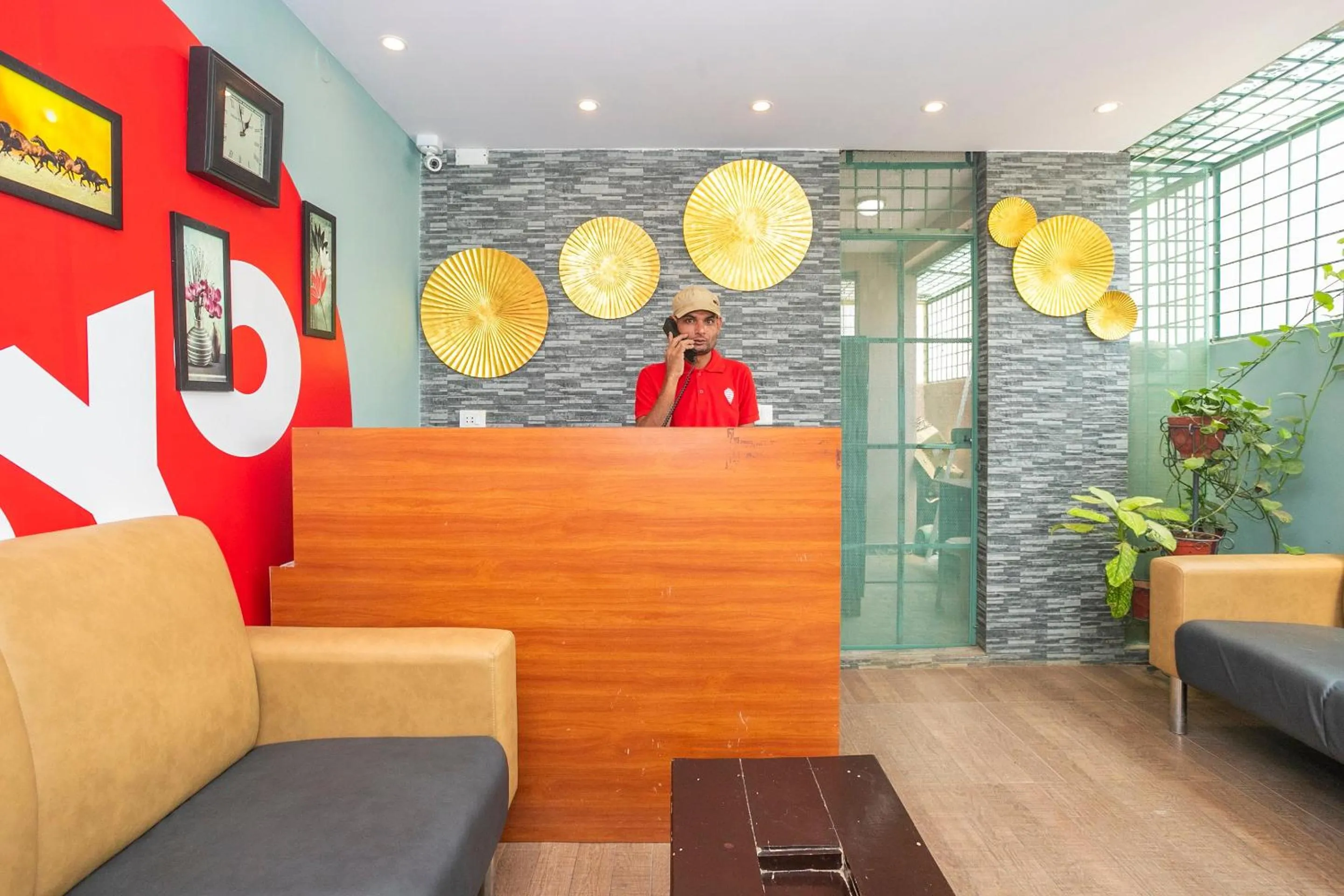 Lobby or reception in Hotel O Midas Casita