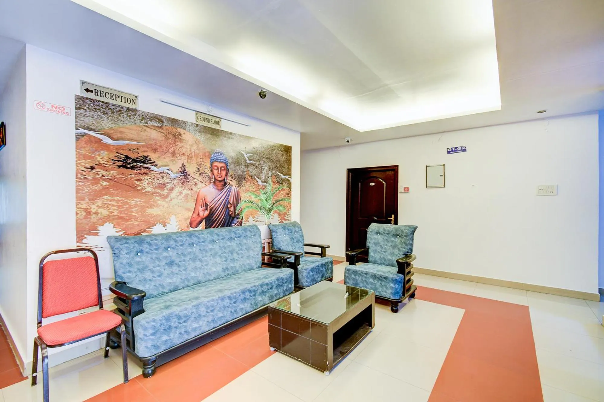 Living room in FabHotel Pushpa Grand