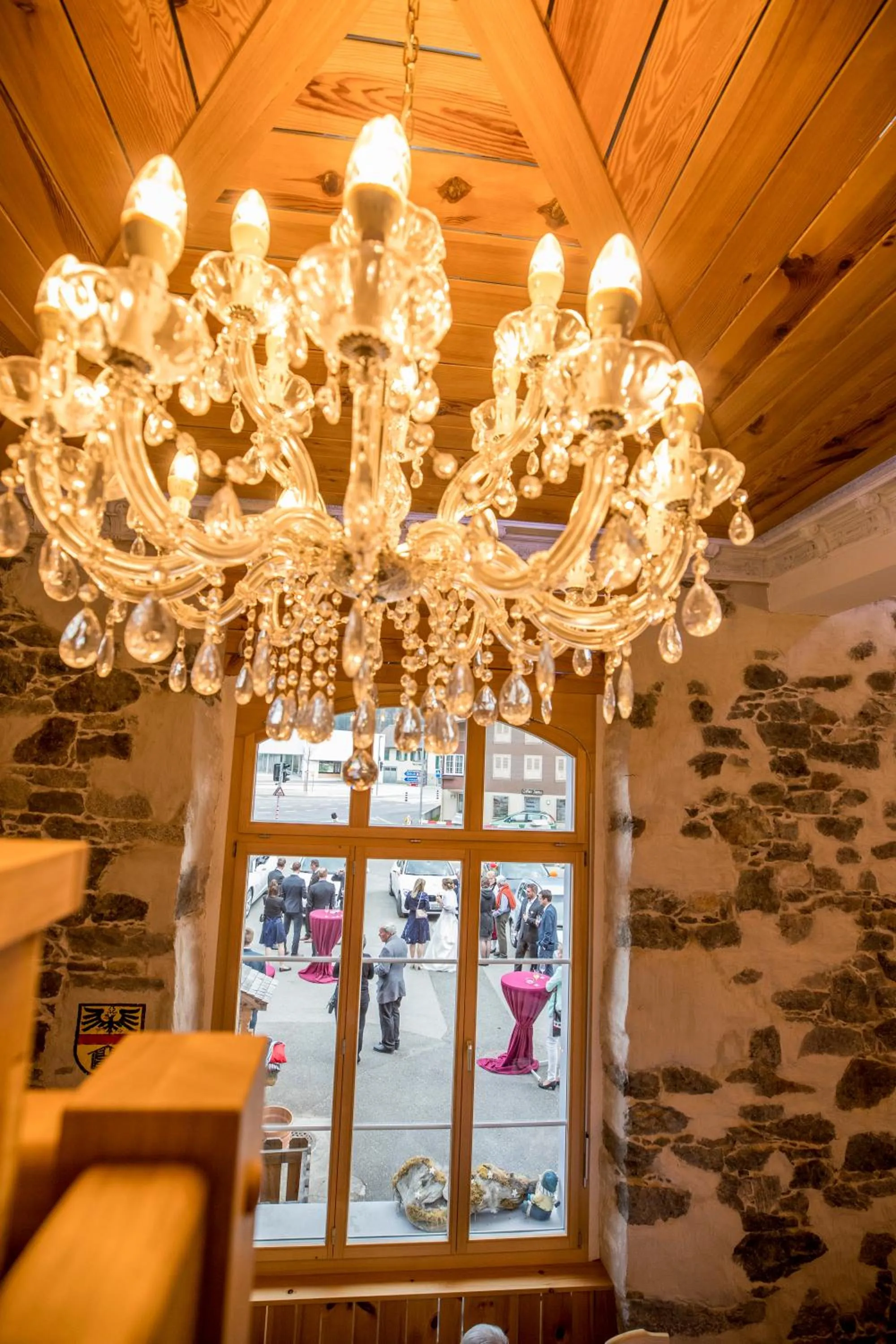 Decorative detail in Hotel Hof und Post