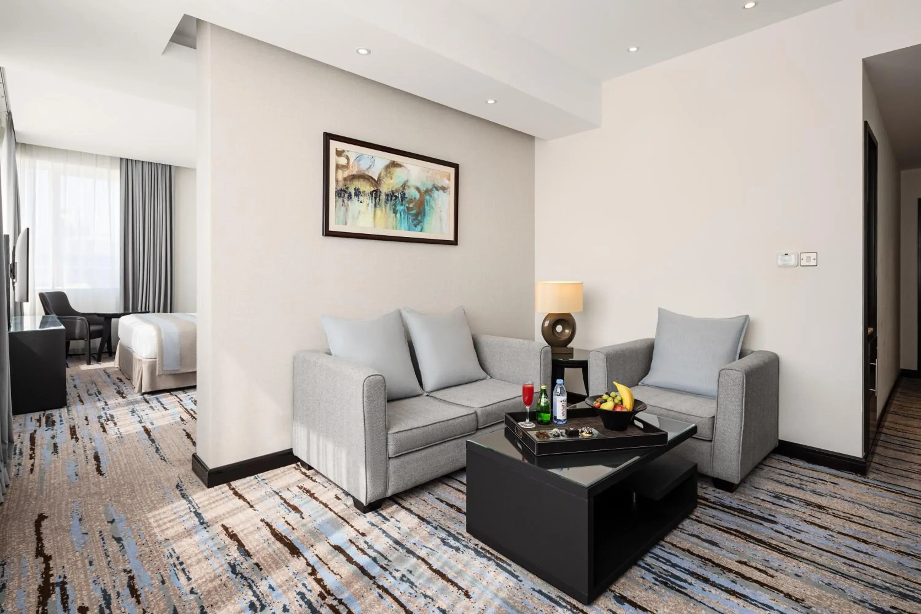 Living room in Cristal Hotel Abu Dhabi Living room in Cristal Hotel Abu Dhabi