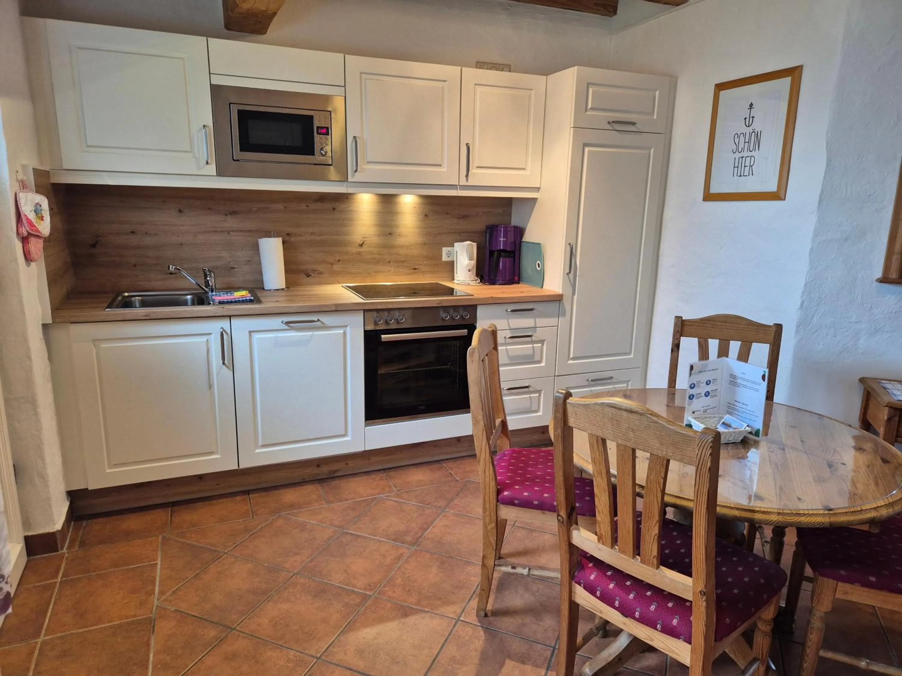 kitchen in Reethäuser auf Rügen