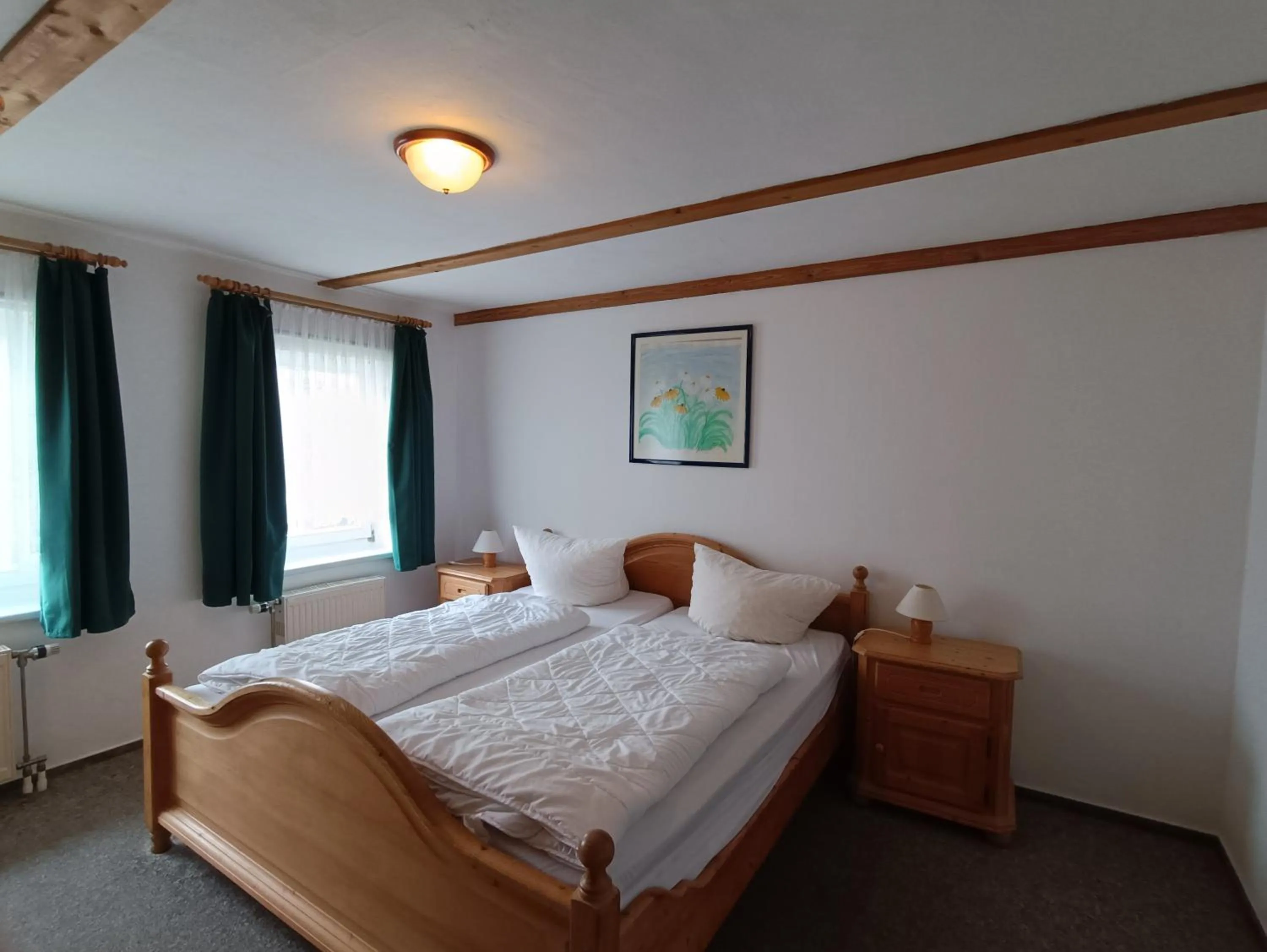 Bedroom, Bed in Reethäuser auf Rügen