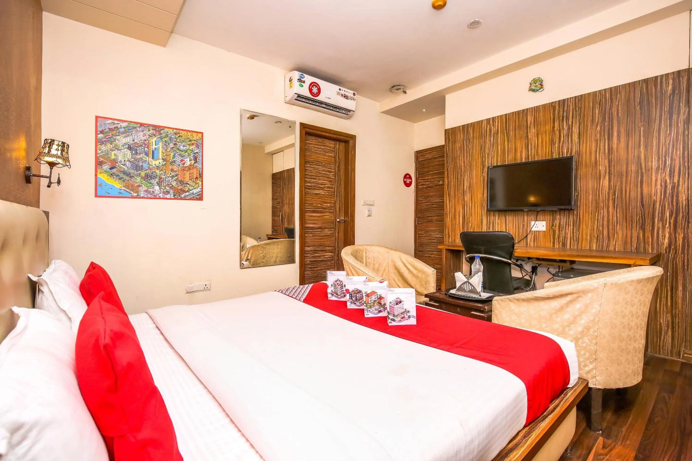 Bedroom in Hotel O Tricity Relax Inn