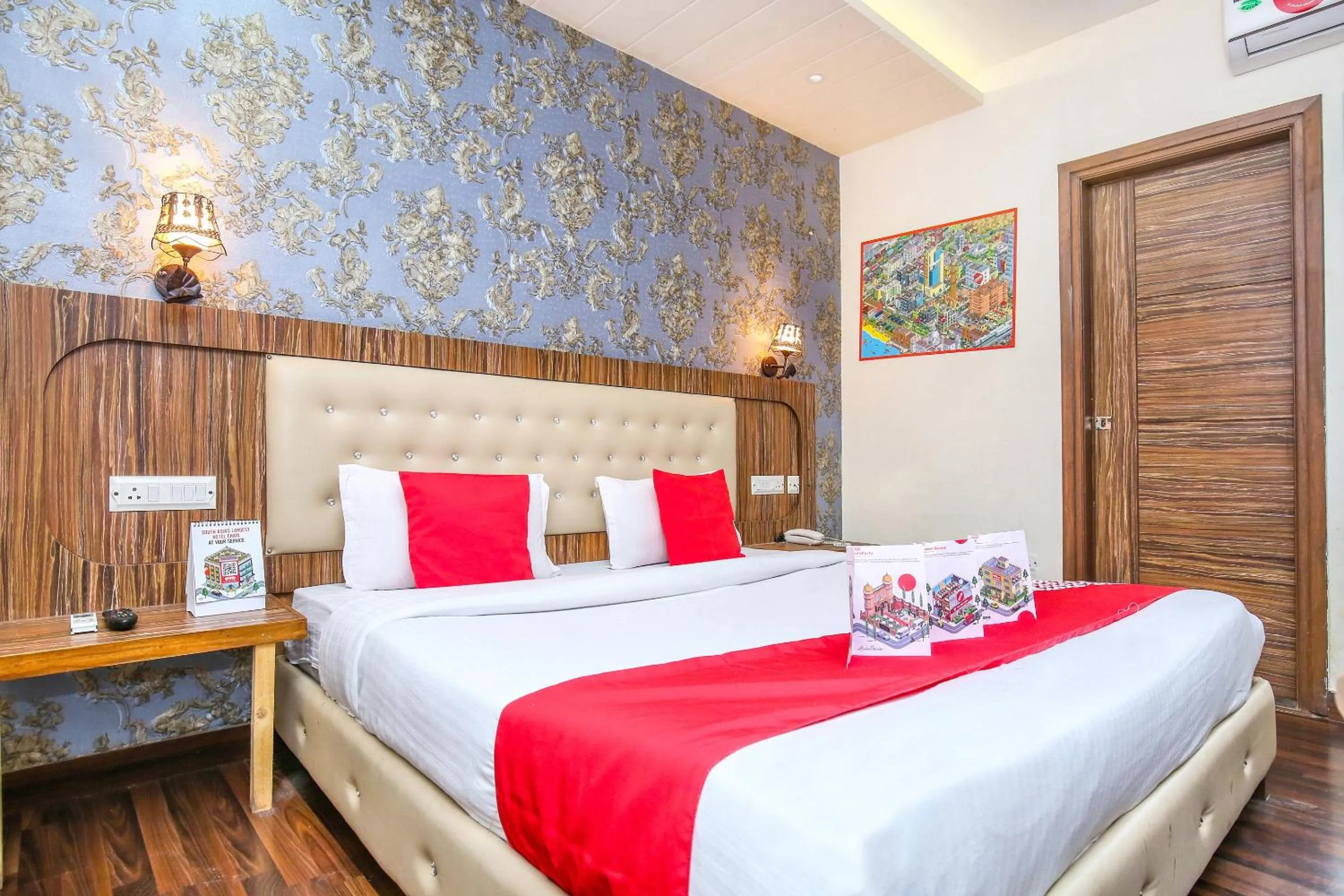 Bedroom in Hotel O Tricity Relax Inn