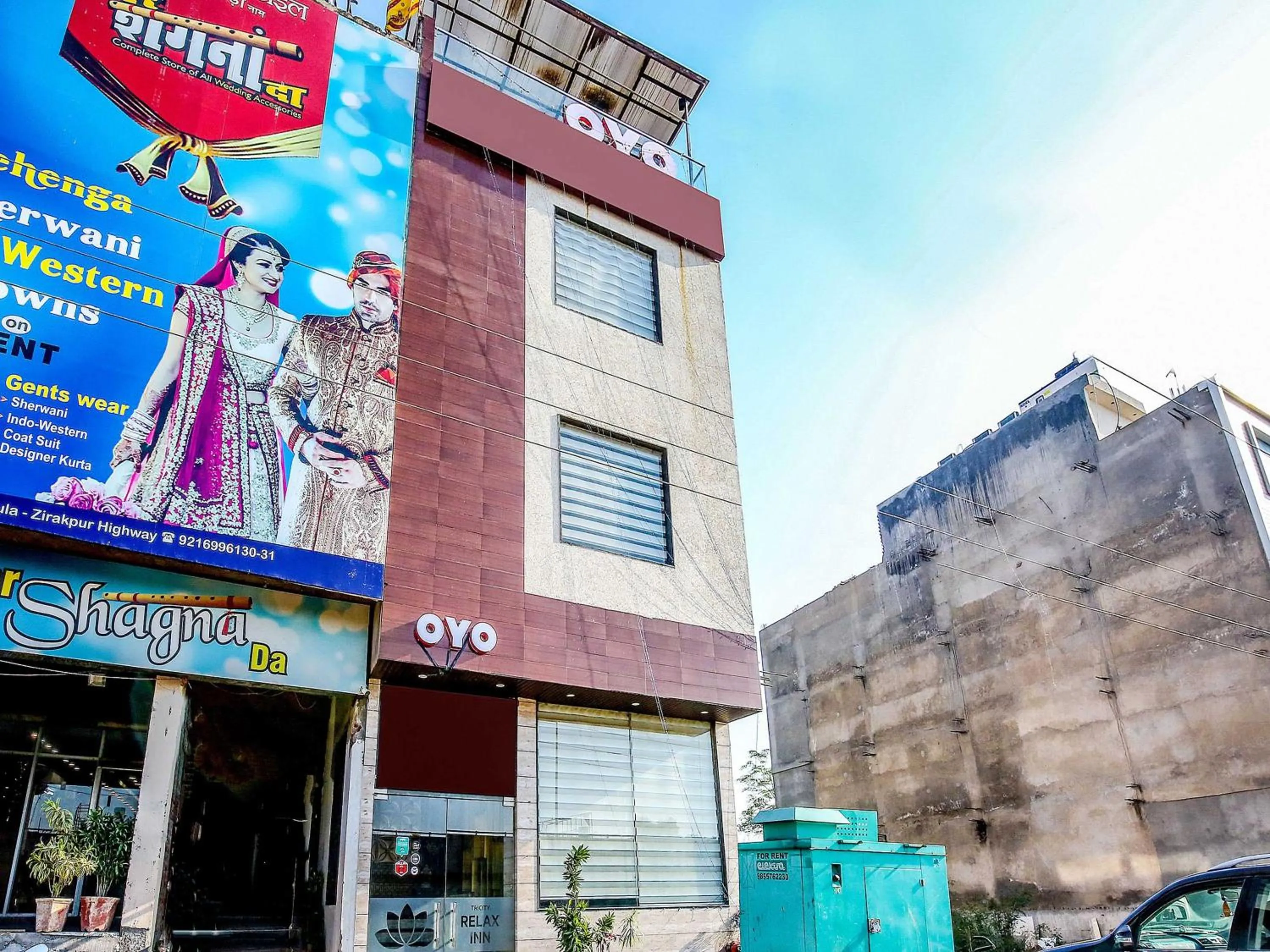 Facade/entrance in Hotel O Tricity Relax Inn