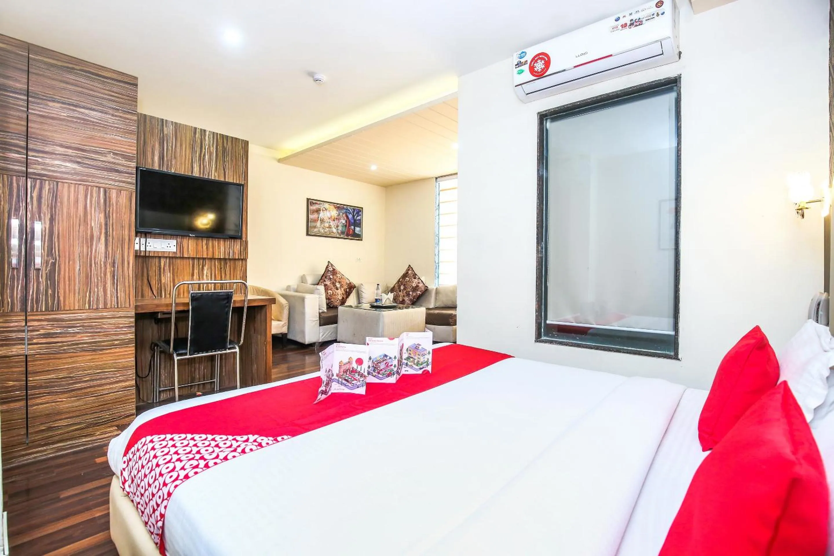 Bedroom in Hotel O Tricity Relax Inn