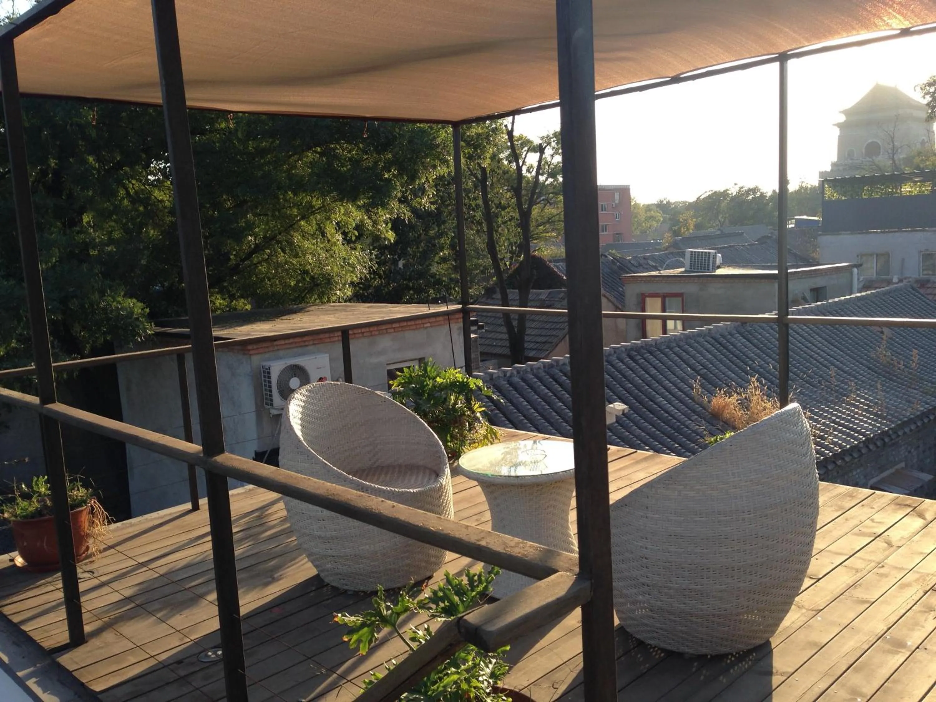 Balcony/Terrace in The Orchid Hotel - Old Town & Drum Tower