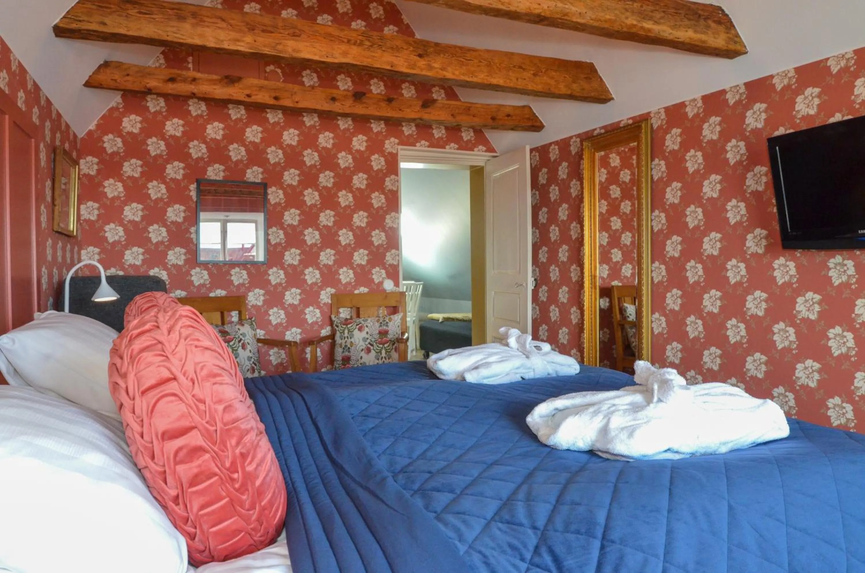 Bedroom, Bed in Hotell St Clemens