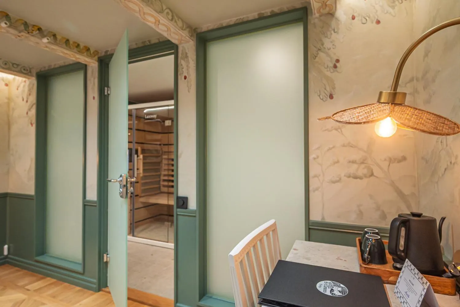 Seating area in Hotell St Clemens