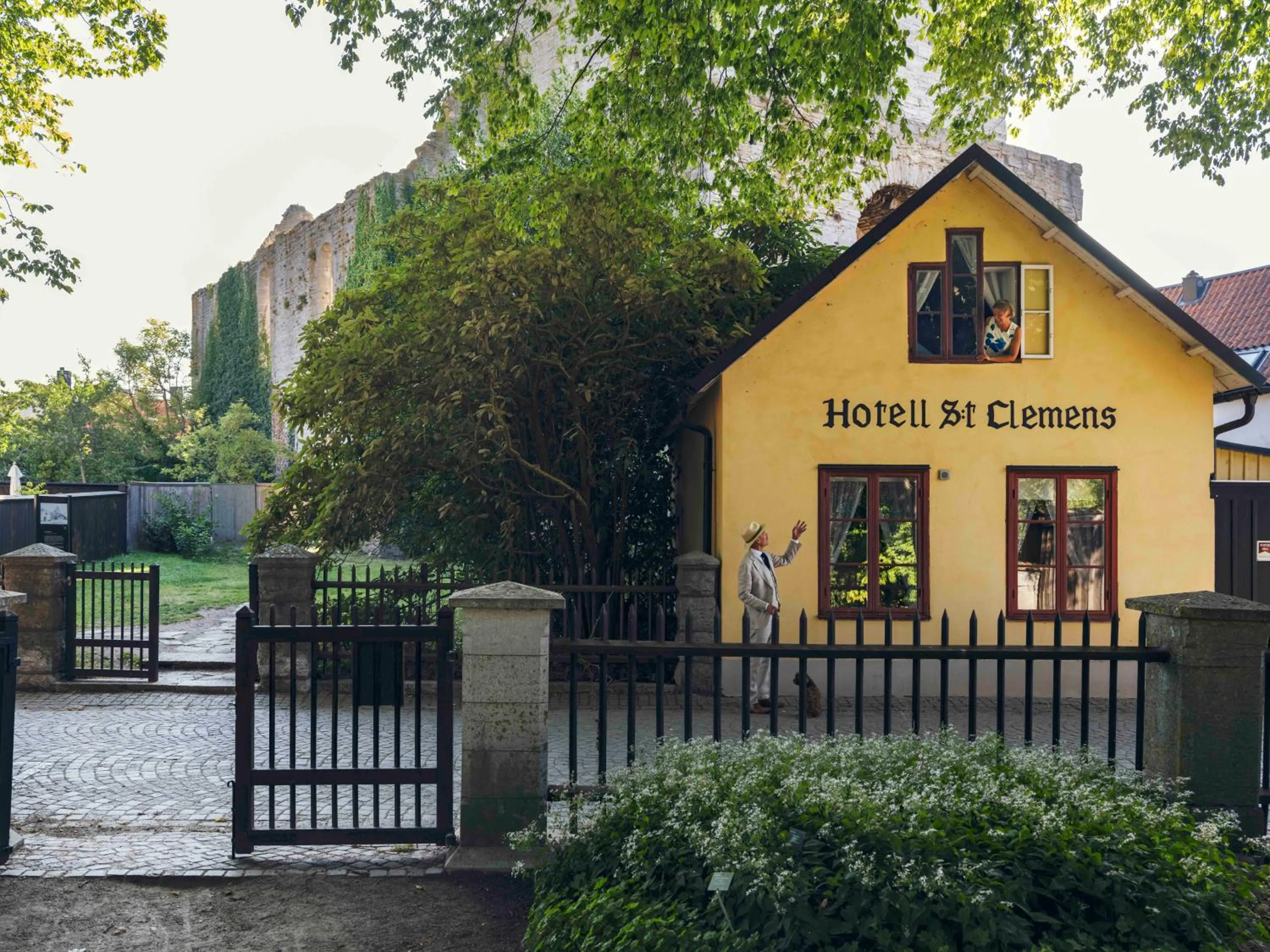 View (from property/room) in Hotell St Clemens