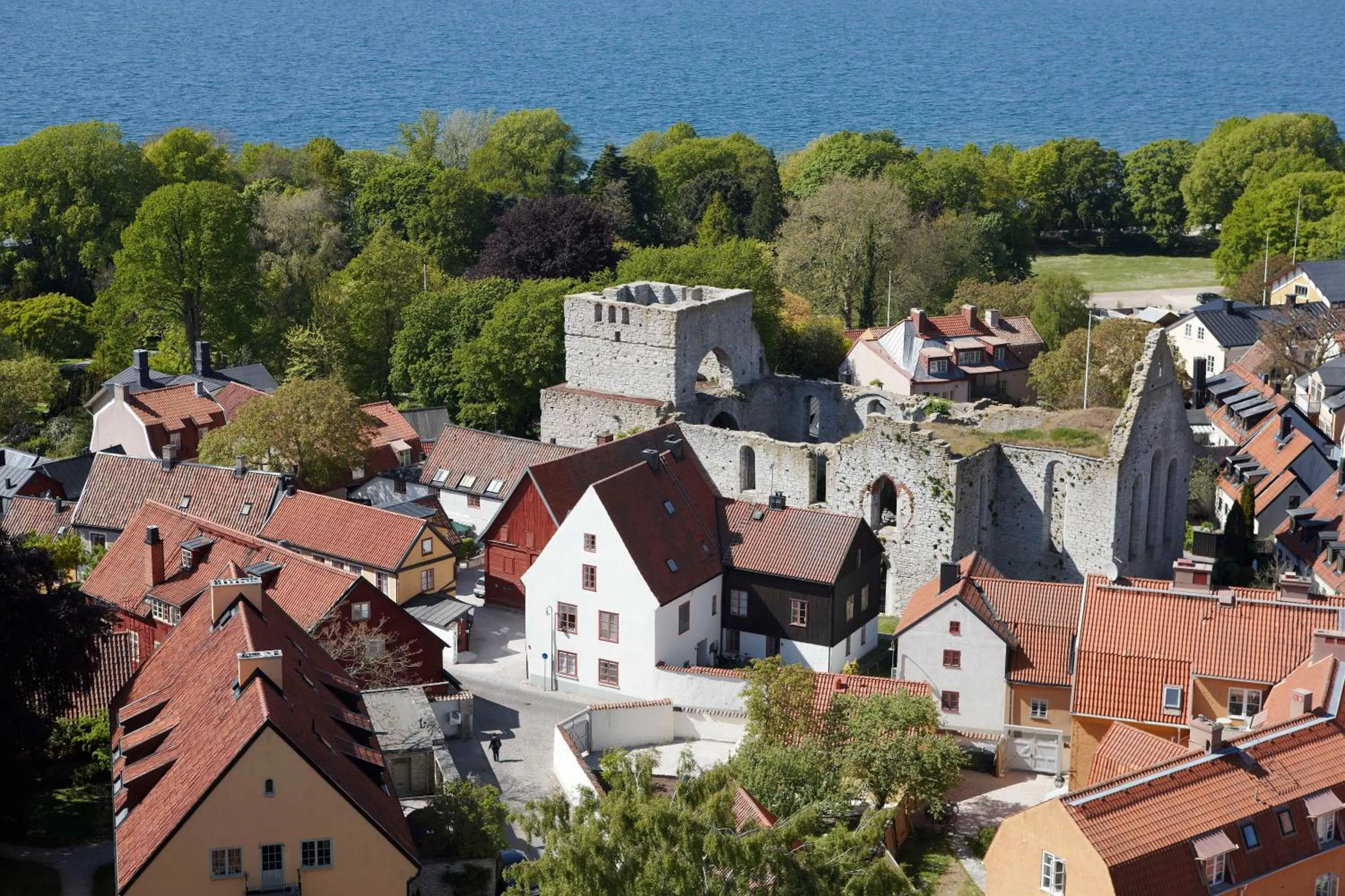 Bird's eye view in Hotell St Clemens