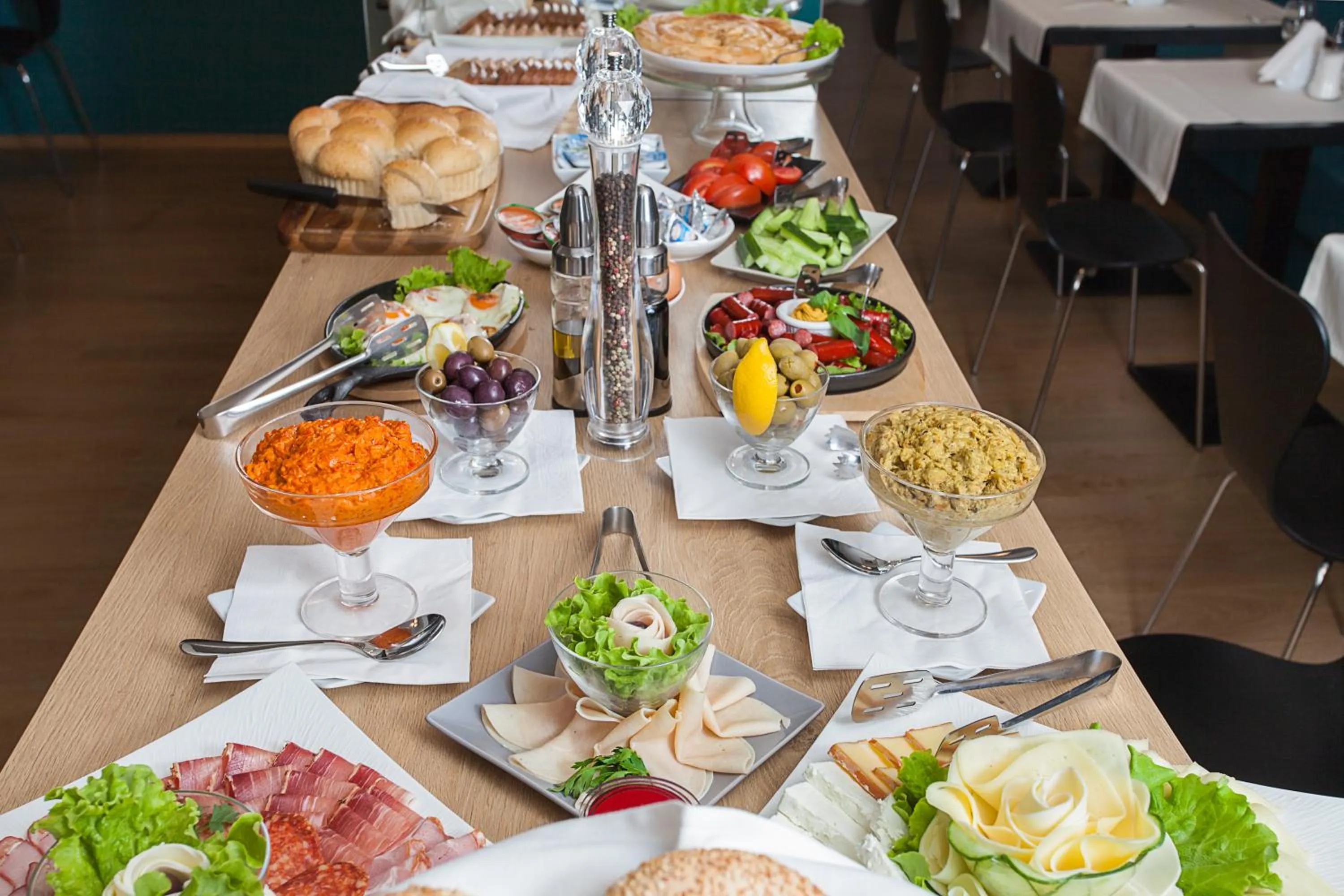 Breakfast in City Park Hotel