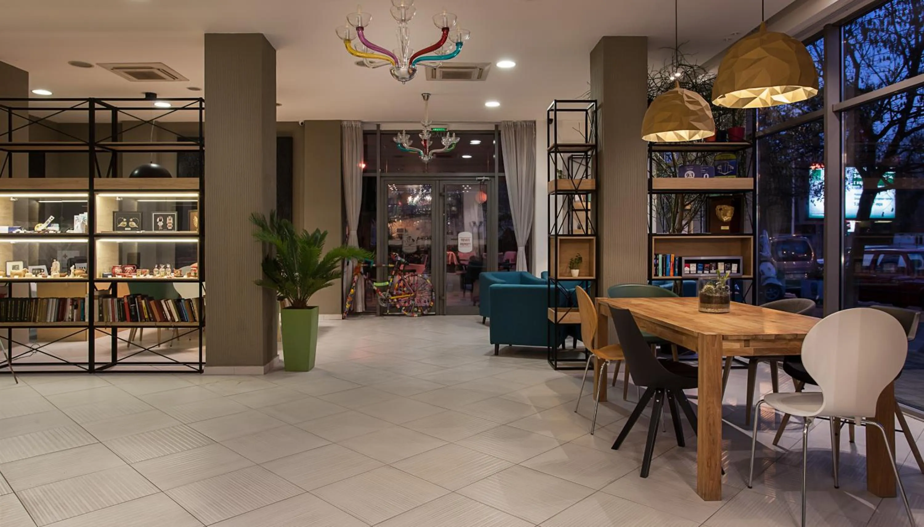 Floor plan in City Park Hotel