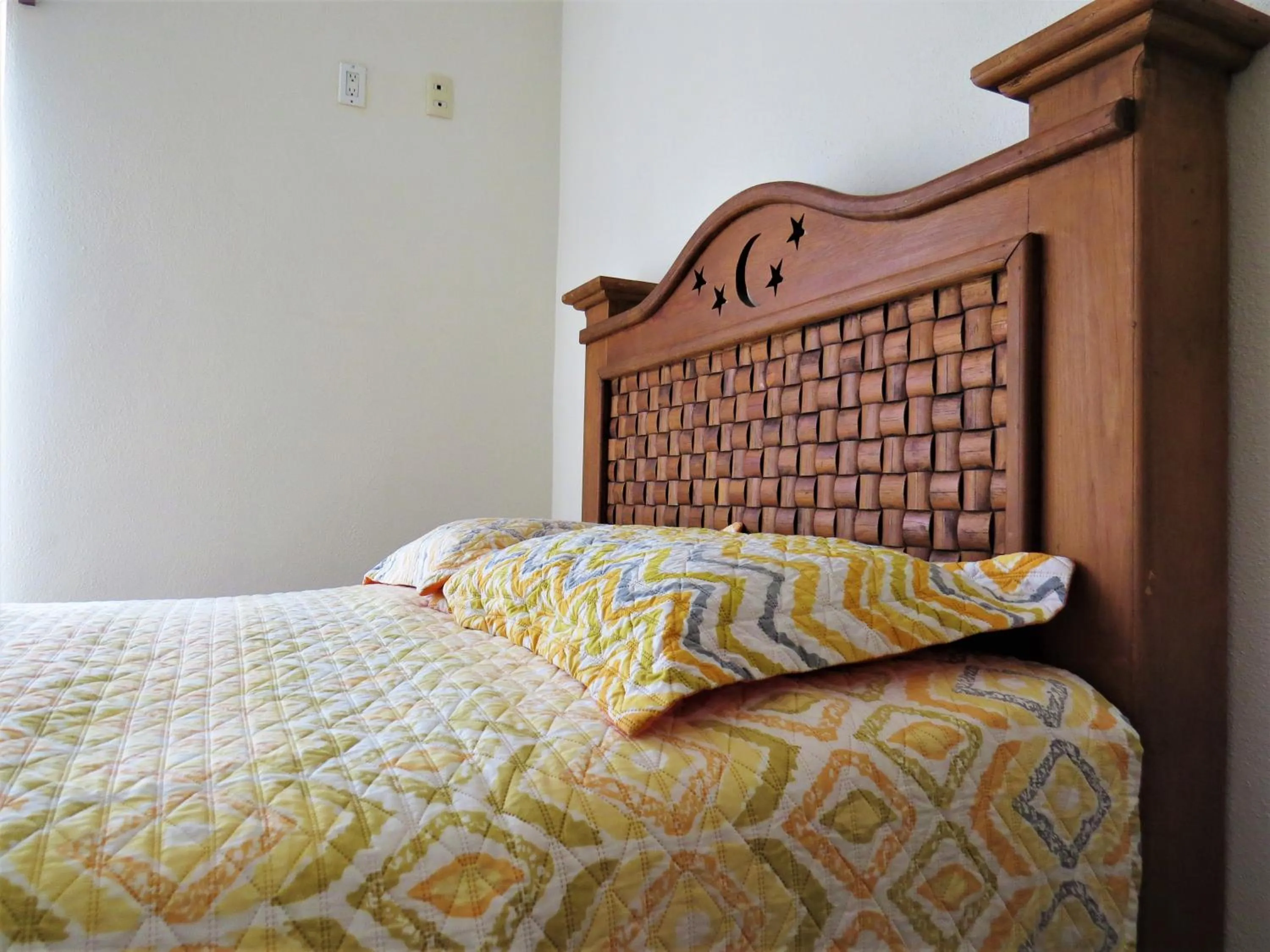 Bed in Hotel Purisima Concepción