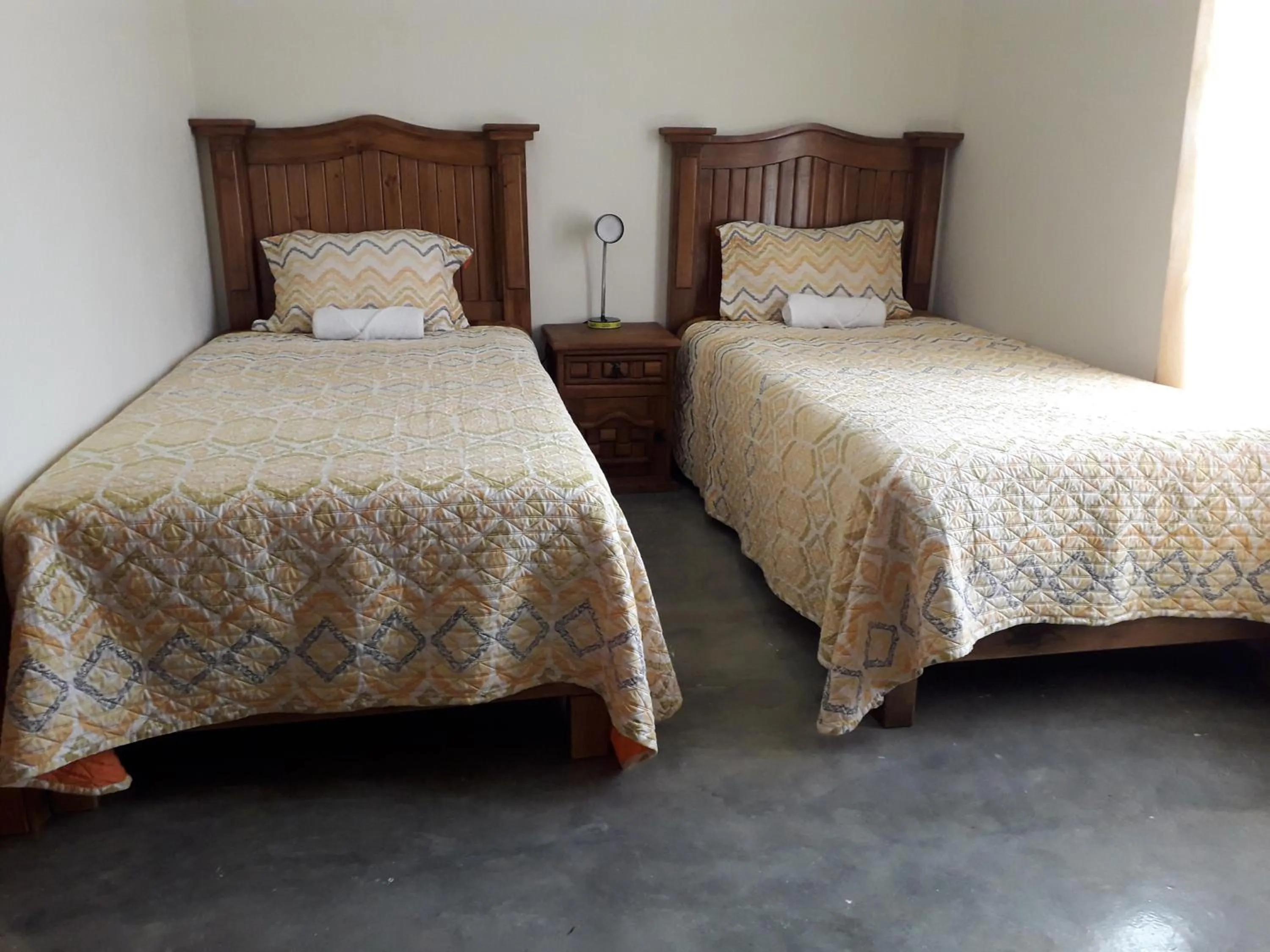 Bed in Hotel Purisima Concepción